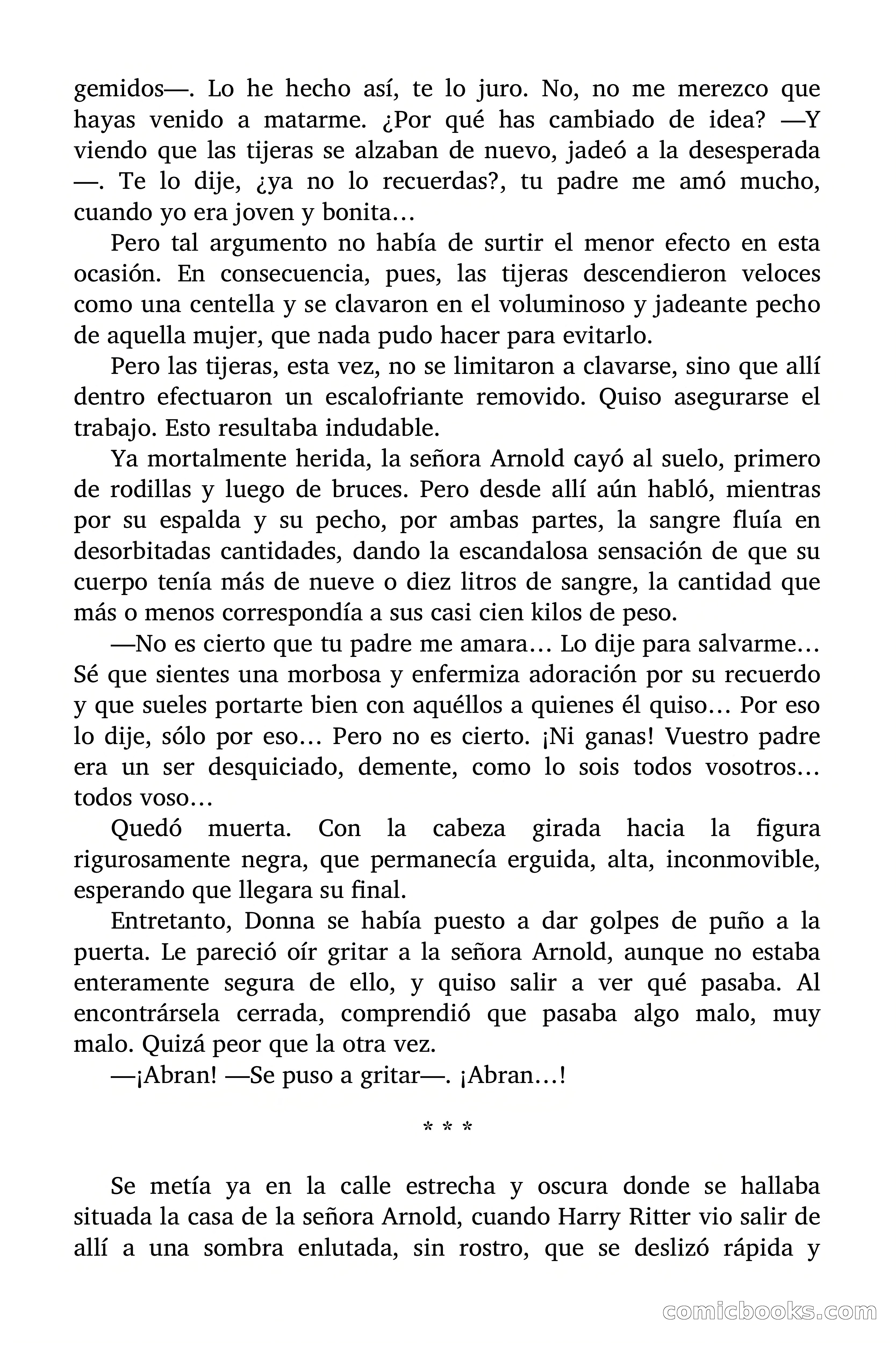 La sombra enlutada (The Mourning Shadow) — page 30 of 78