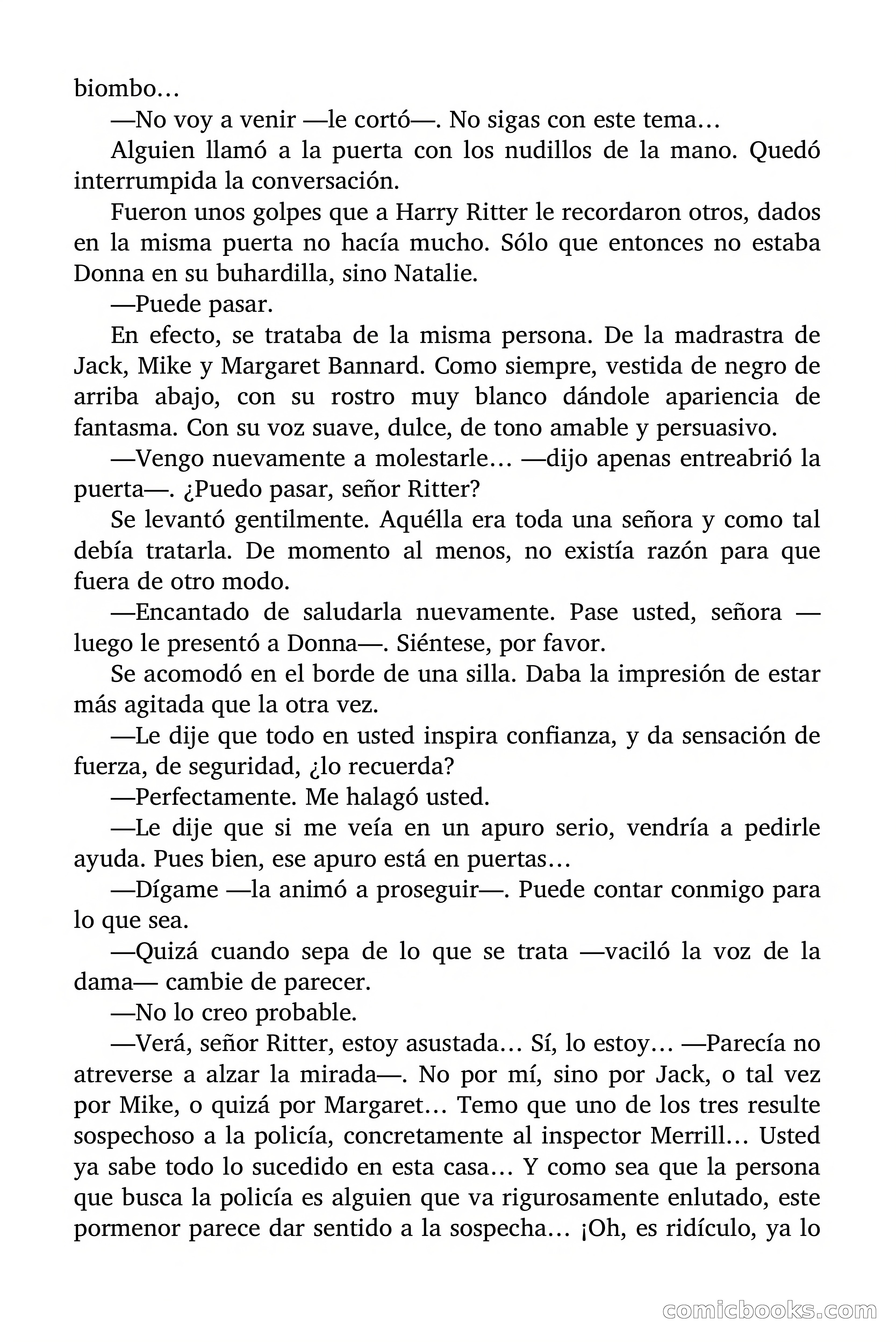 La sombra enlutada (The Mourning Shadow) — page 35 of 78