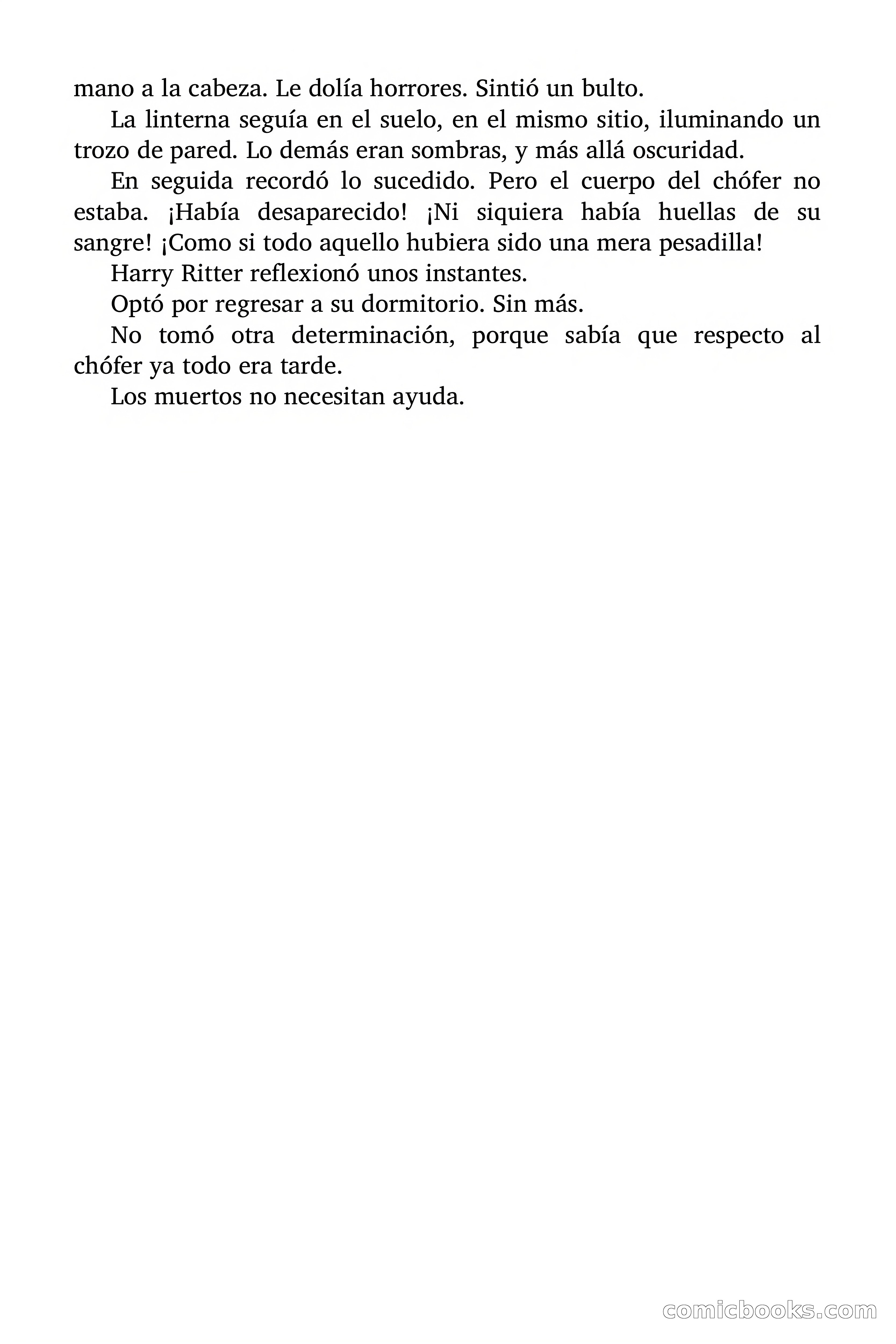 La sombra enlutada (The Mourning Shadow) — page 54 of 78