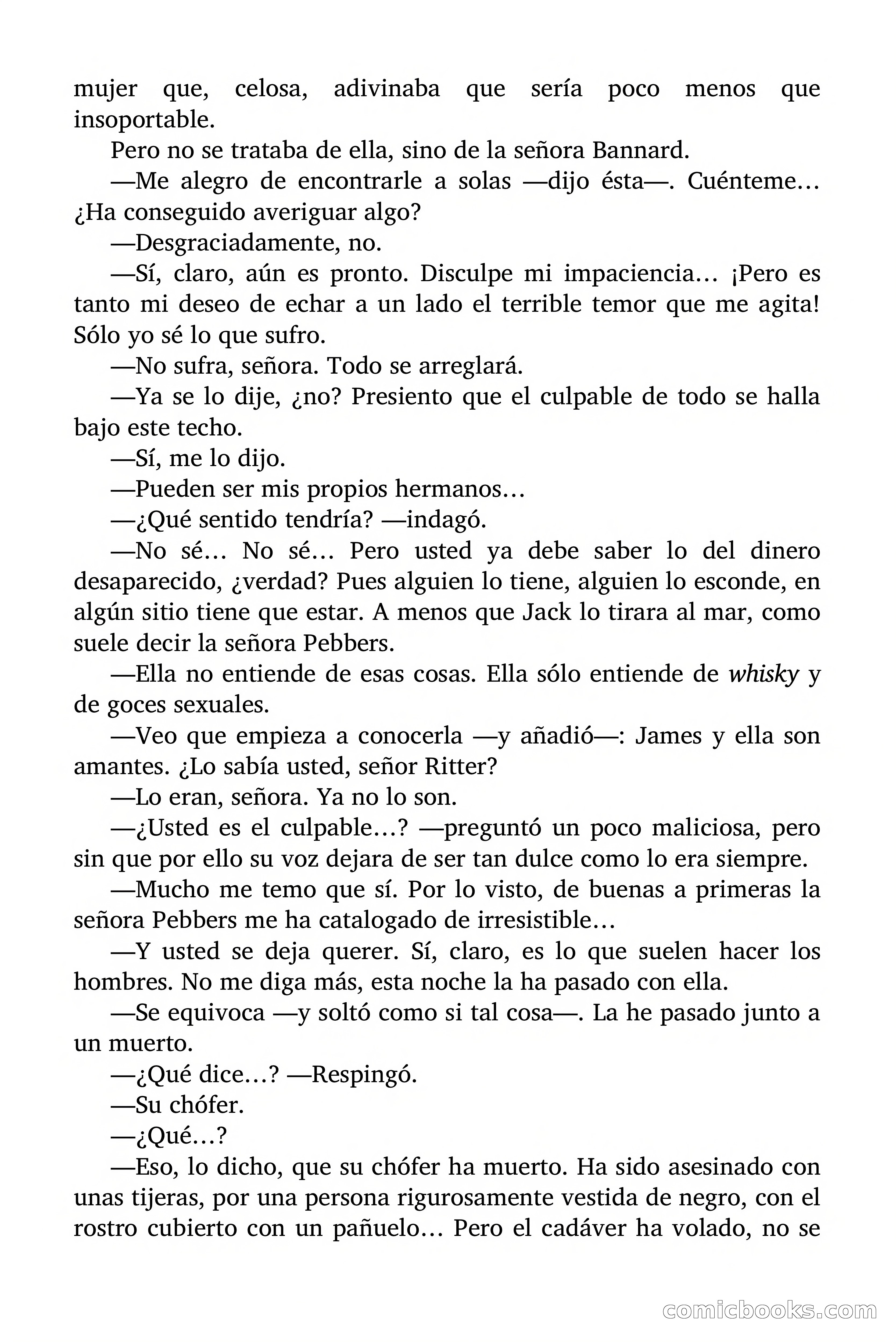 La sombra enlutada (The Mourning Shadow) — page 56 of 78