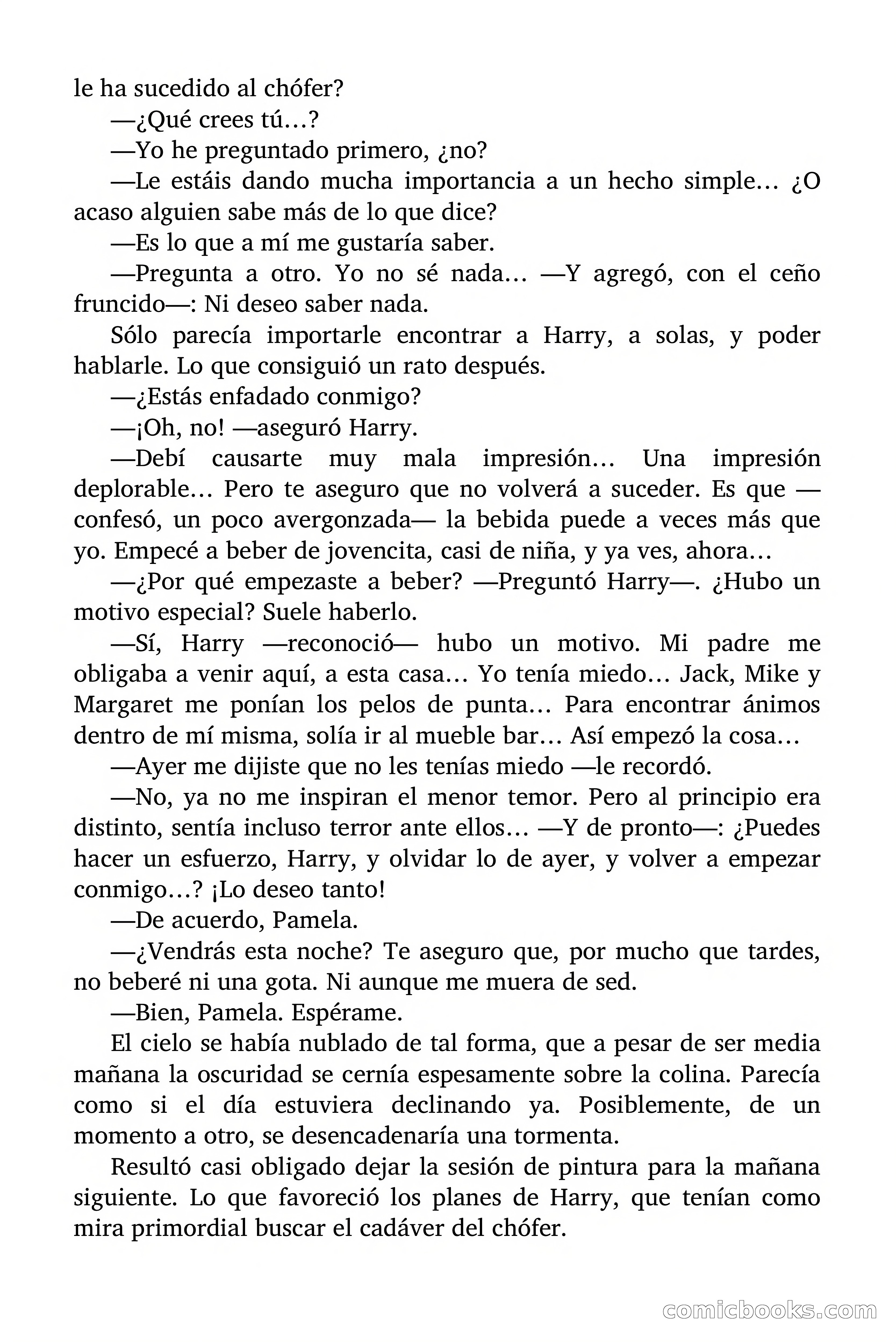 La sombra enlutada (The Mourning Shadow) — page 59 of 78