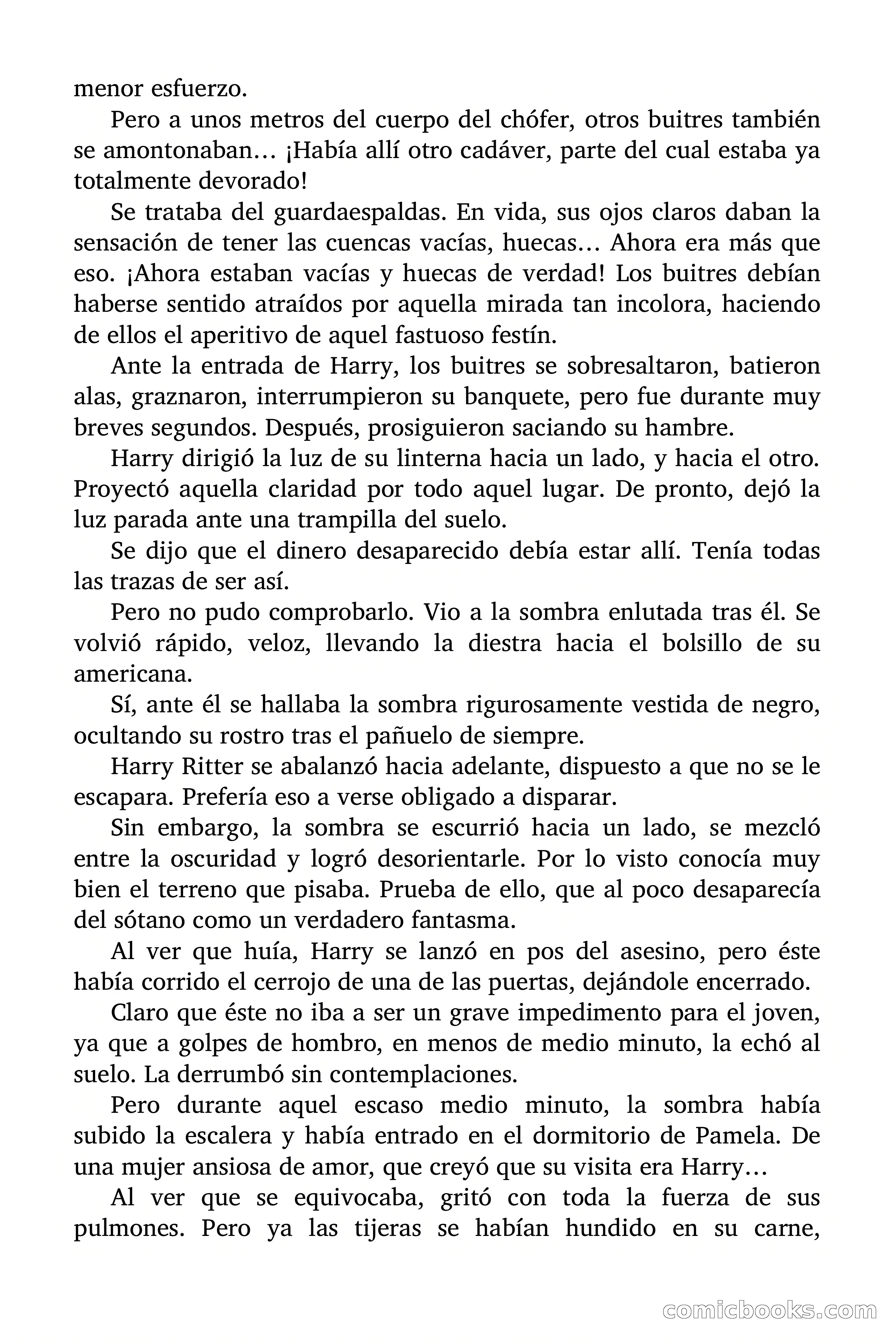 La sombra enlutada (The Mourning Shadow) — page 65 of 78