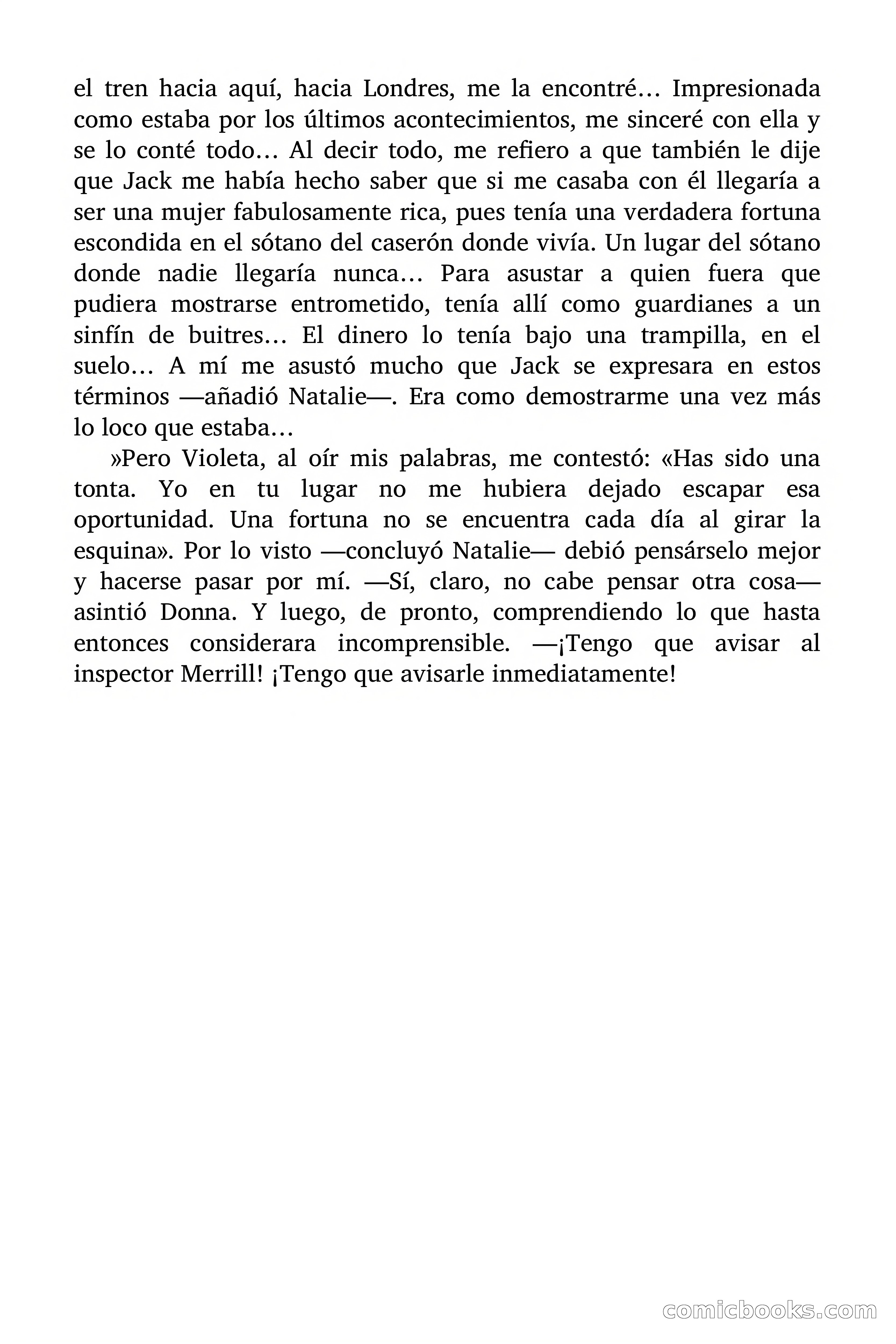 La sombra enlutada (The Mourning Shadow) — page 73 of 78