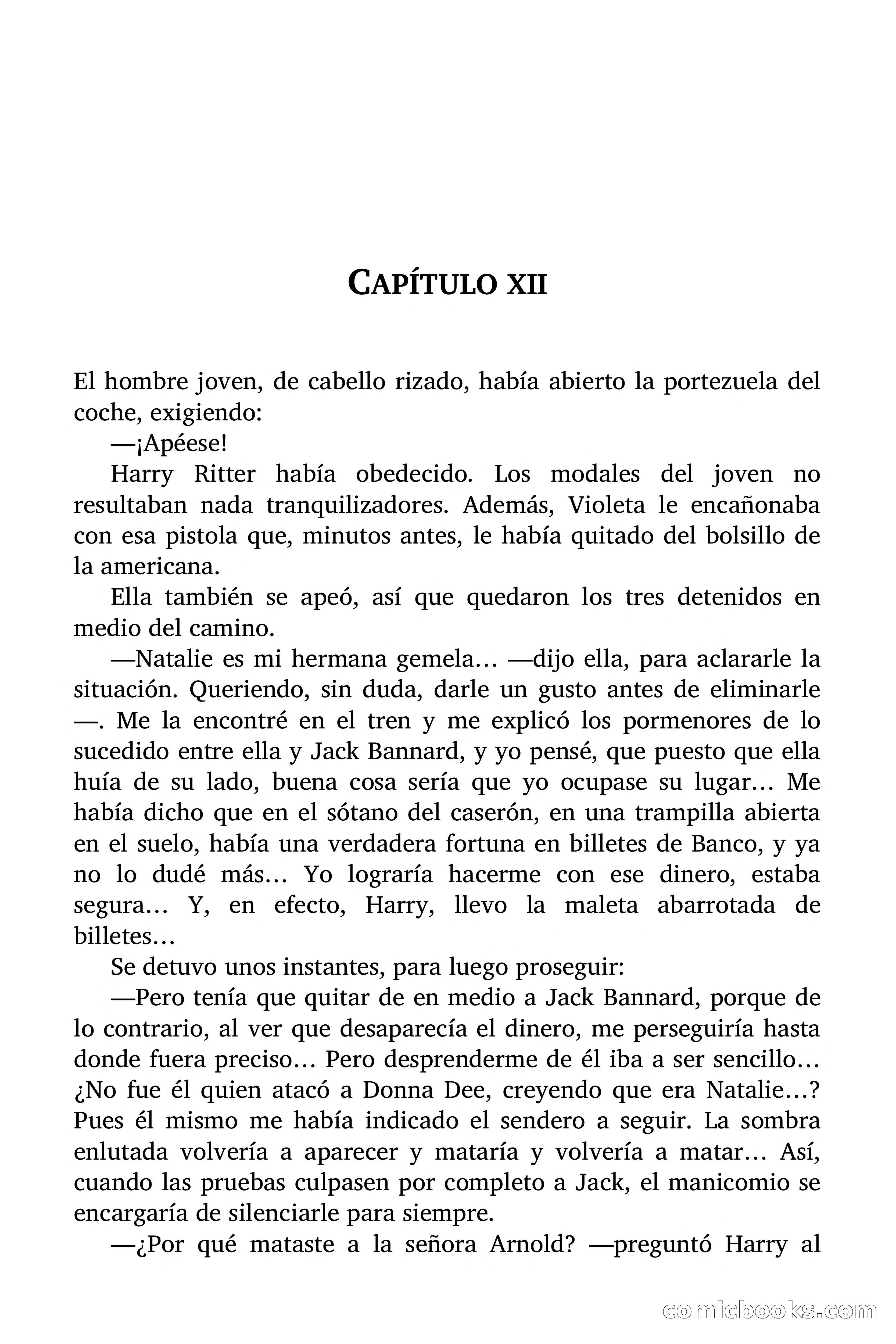 La sombra enlutada (The Mourning Shadow) — page 74 of 78