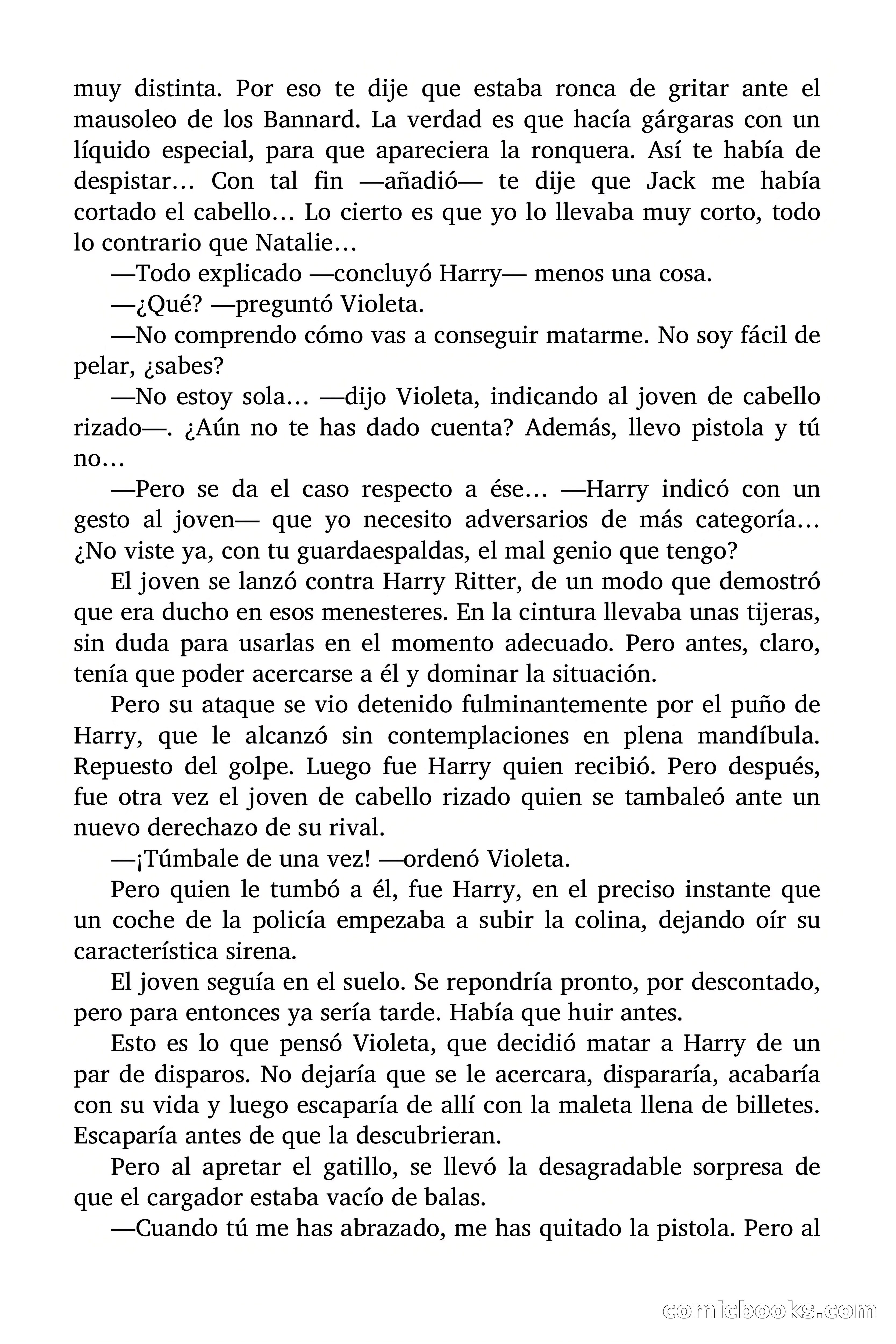 La sombra enlutada (The Mourning Shadow) — page 76 of 78