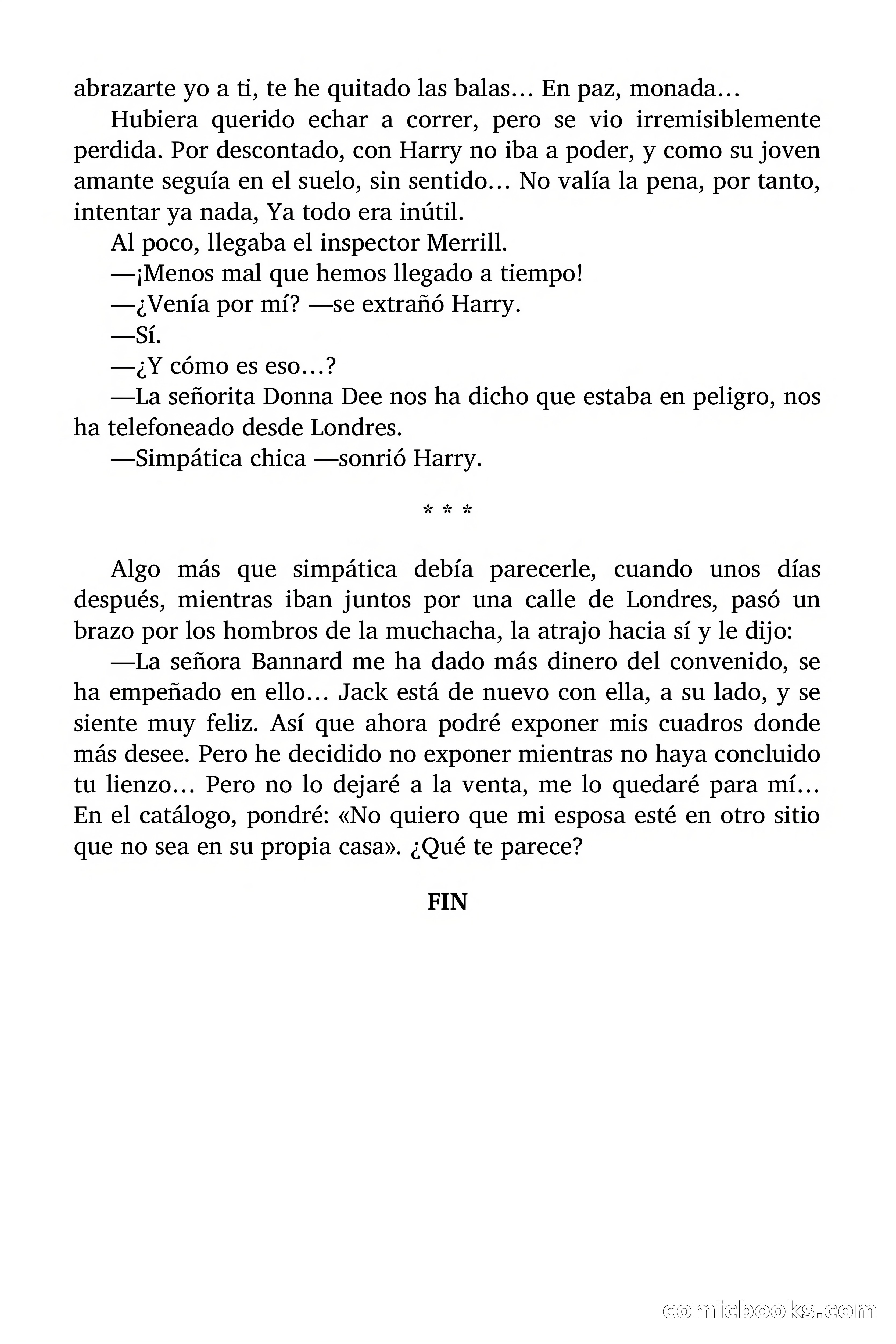 La sombra enlutada (The Mourning Shadow) — page 77 of 78