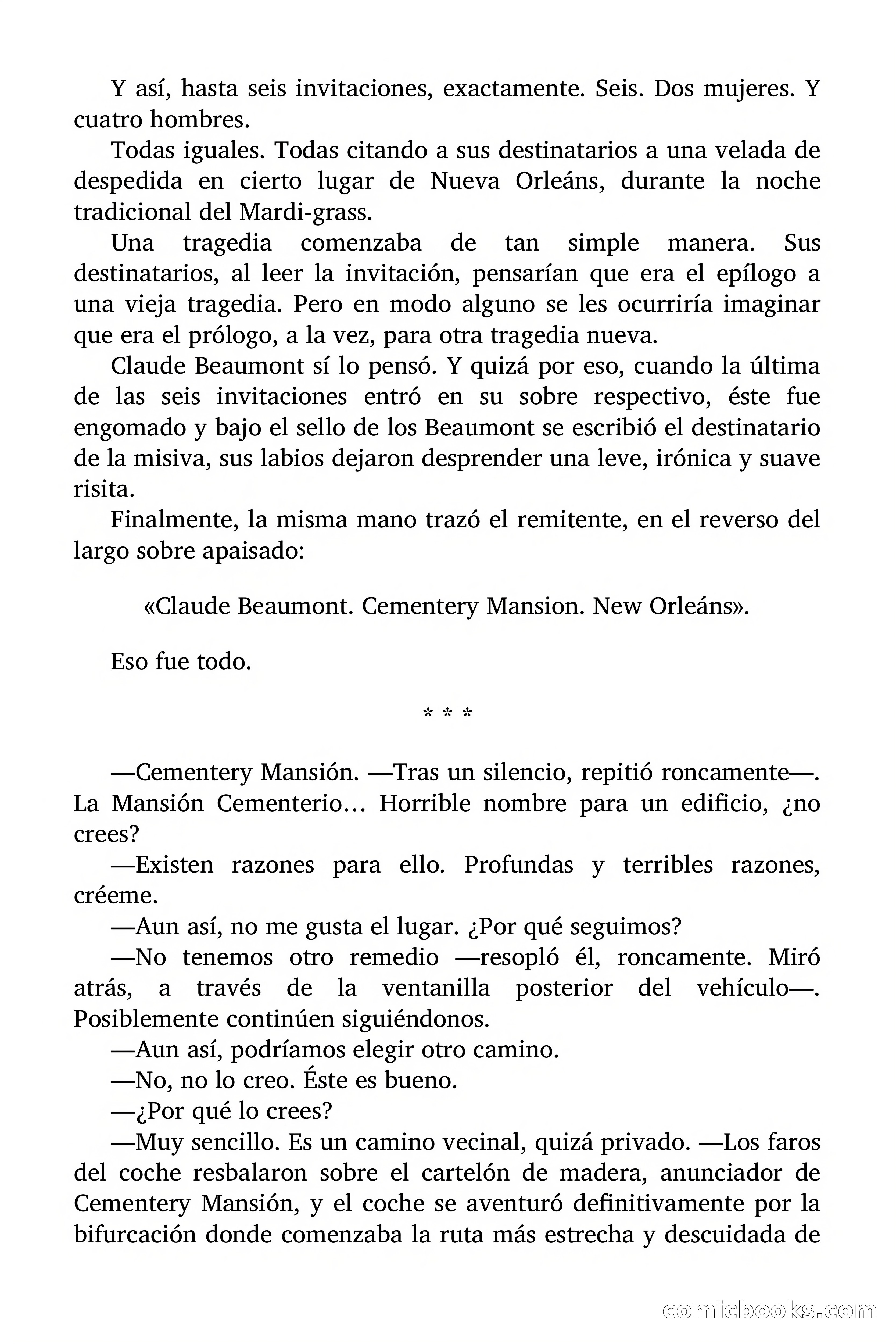 La mansión rezumó sangre — page 7 of 86