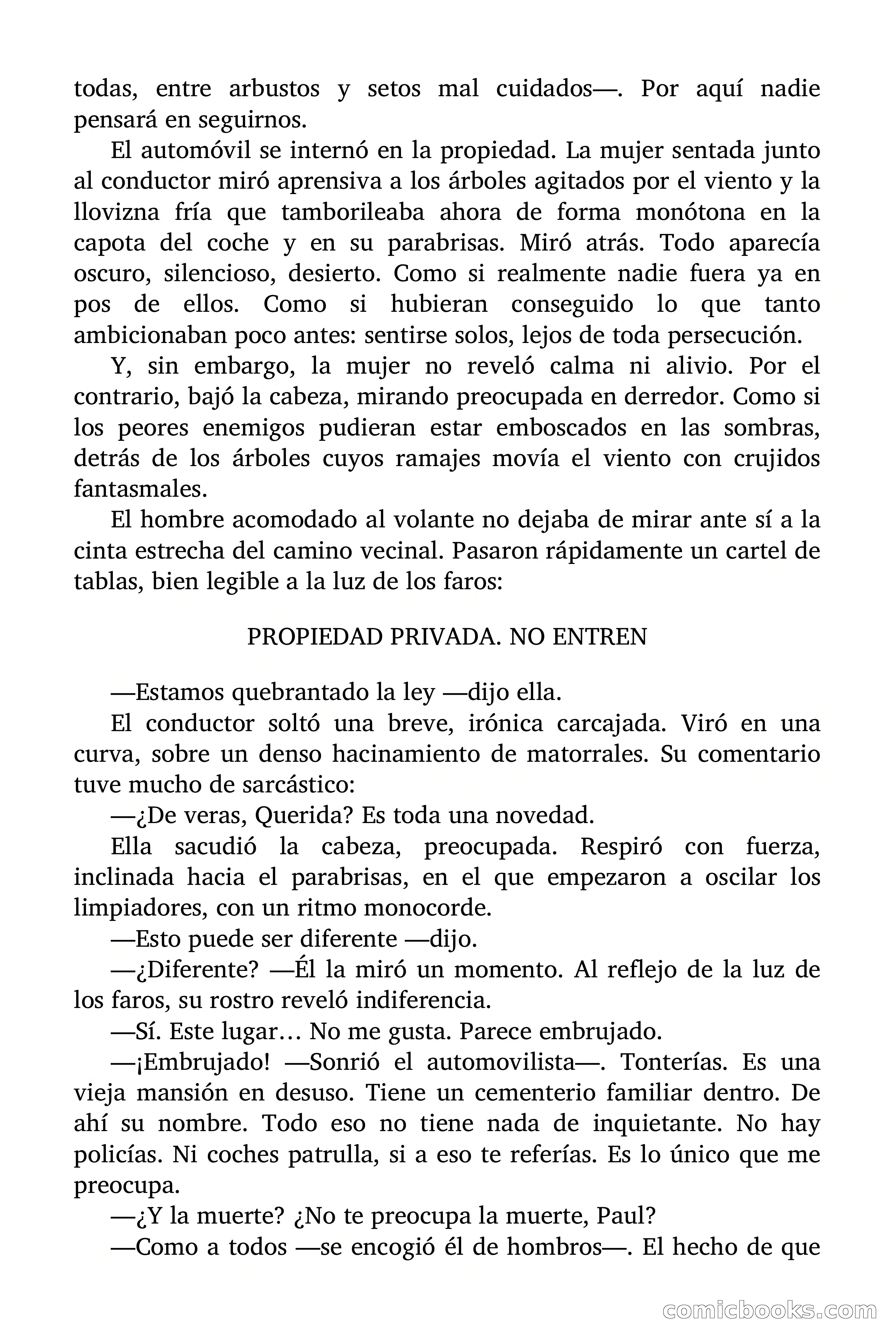 La mansión rezumó sangre — page 8 of 86