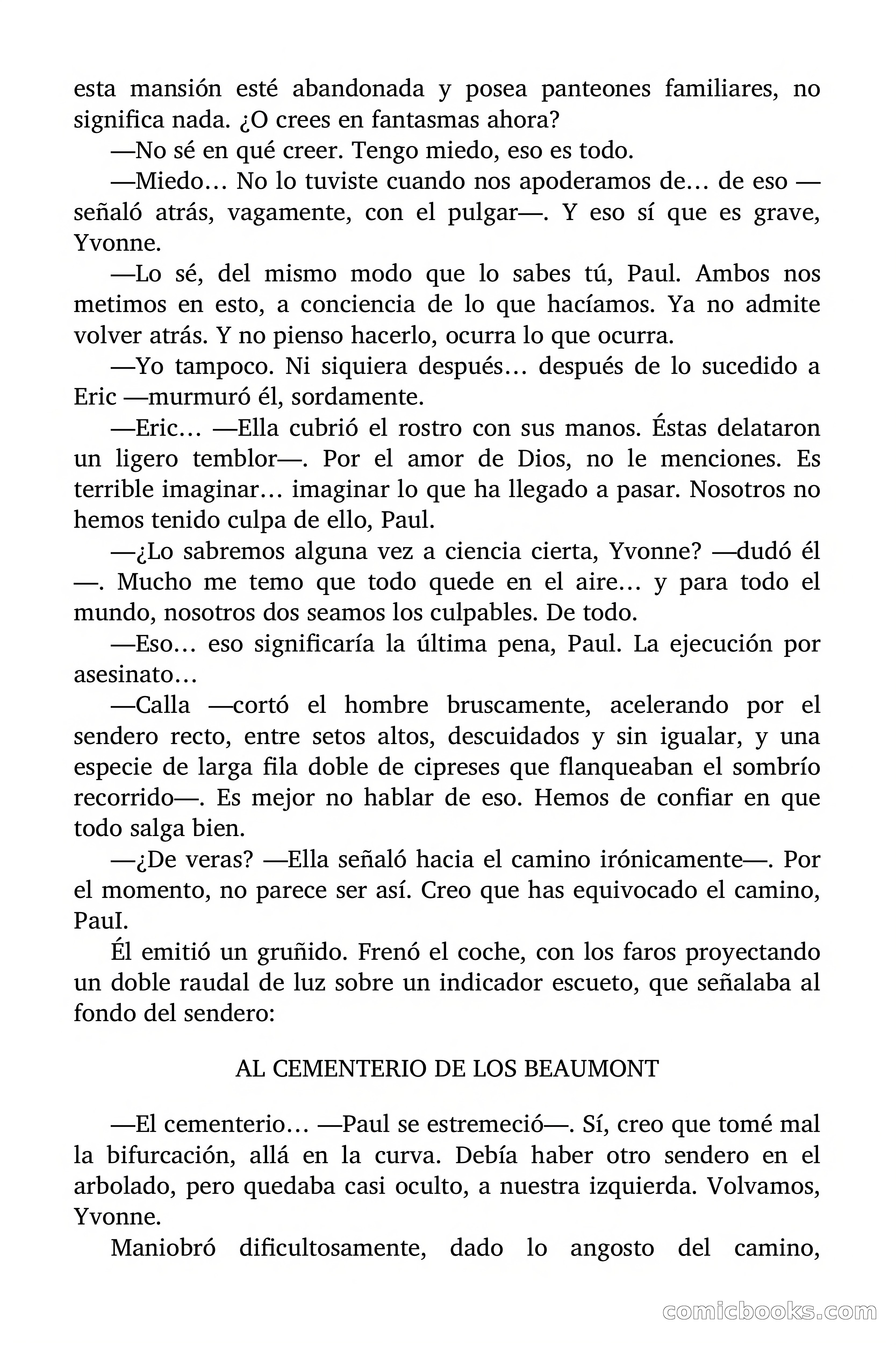 La mansión rezumó sangre — page 9 of 86