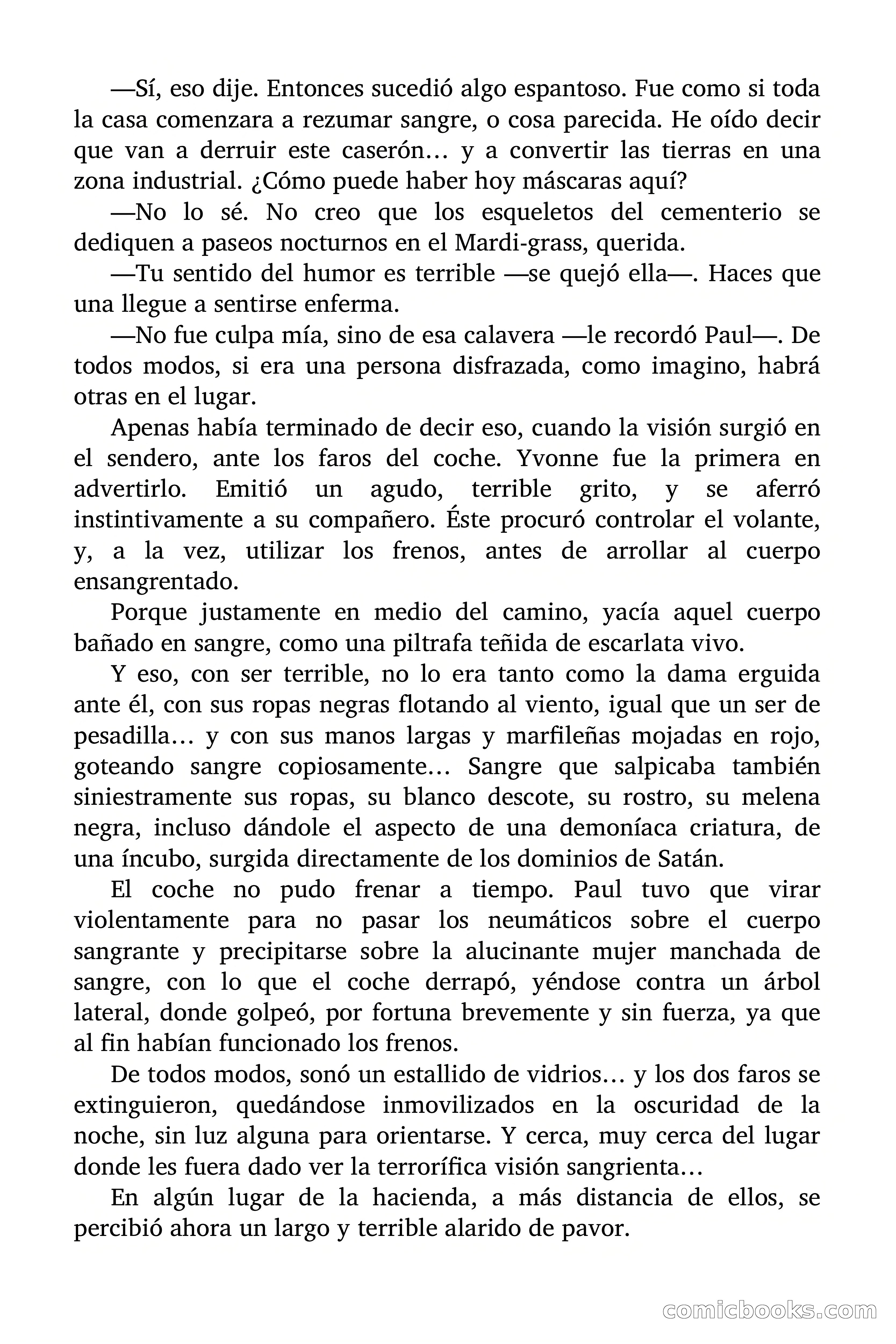 La mansión rezumó sangre — page 11 of 86