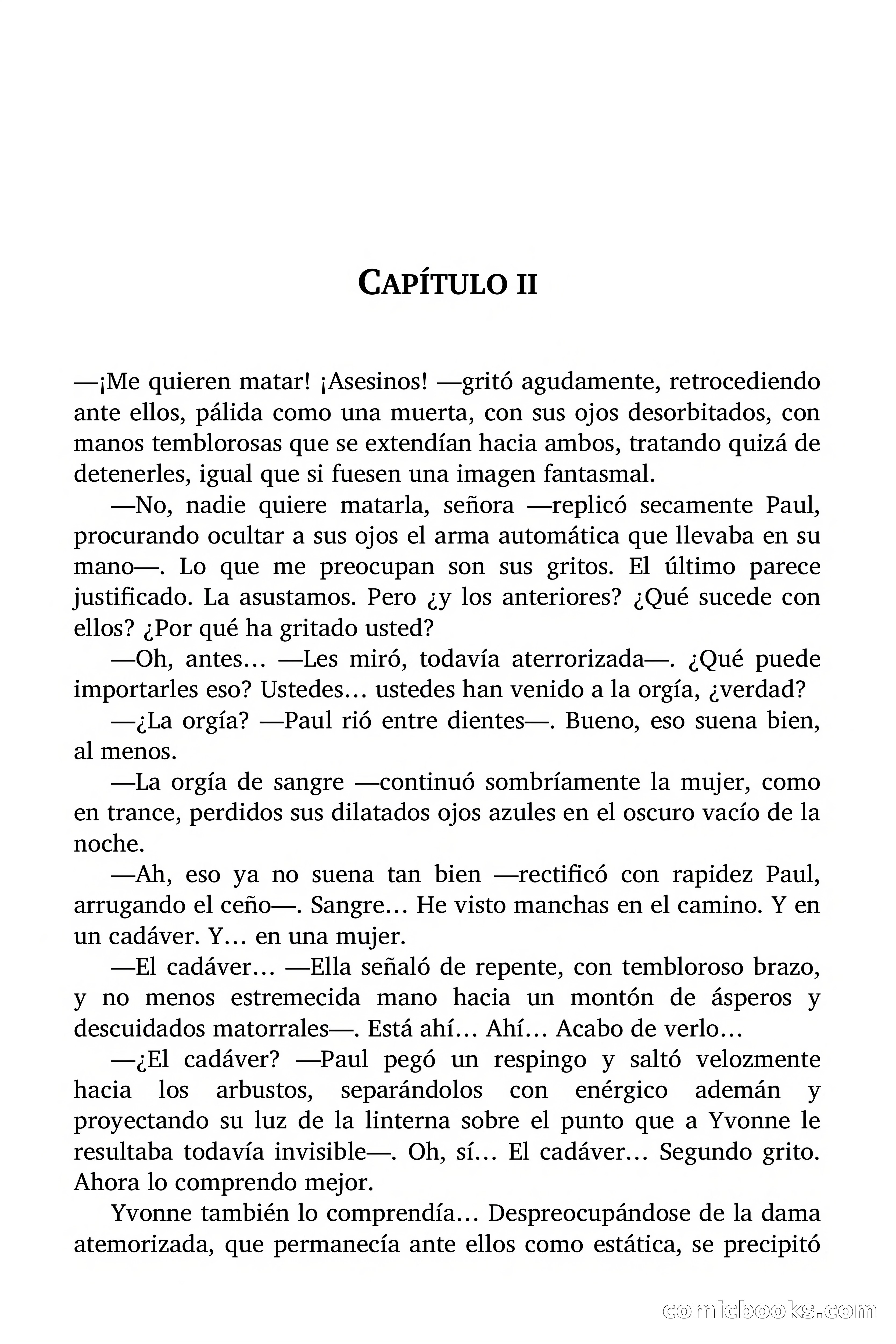 La mansión rezumó sangre — page 17 of 86
