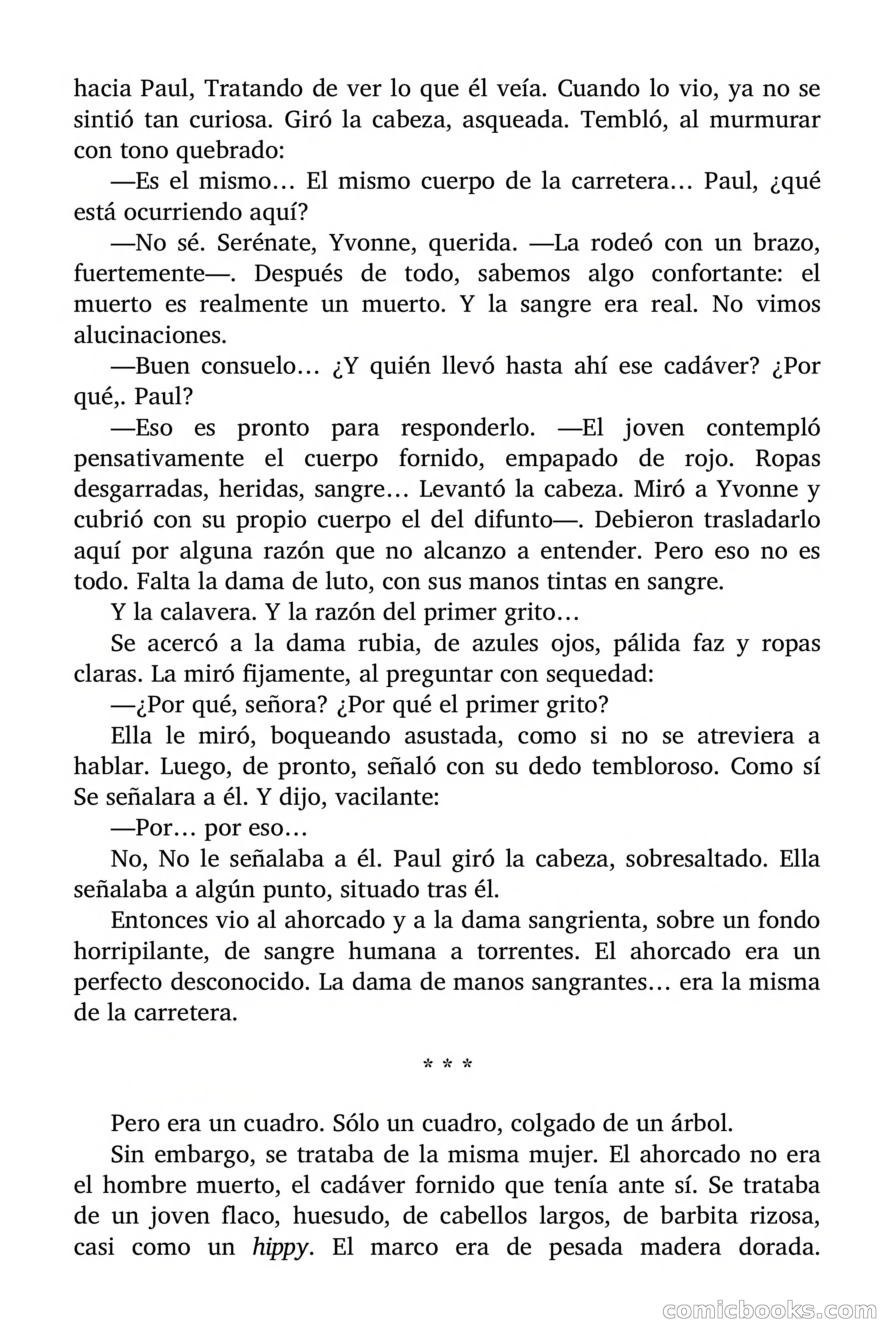 La mansión rezumó sangre — page 18 of 86