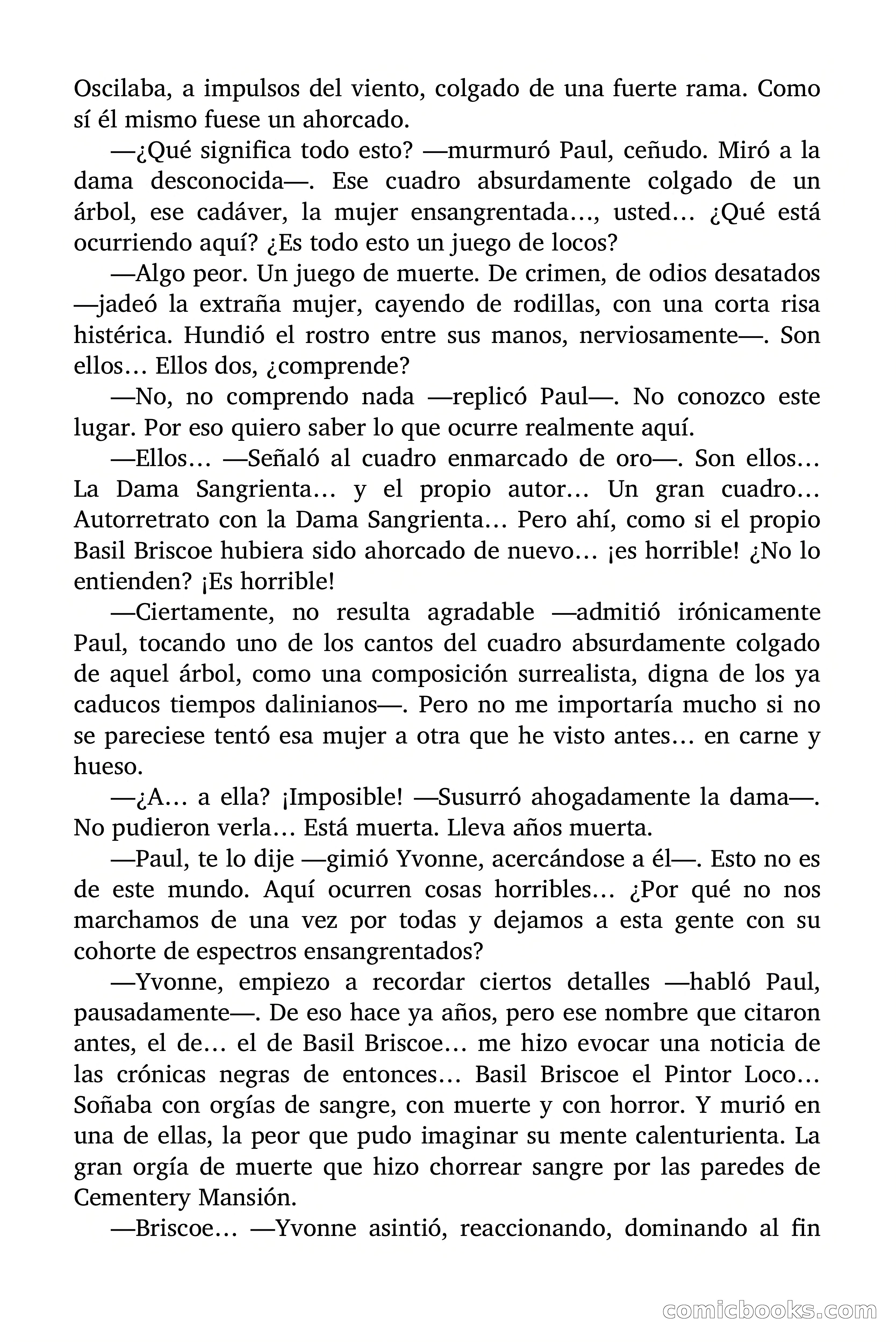 La mansión rezumó sangre — page 19 of 86