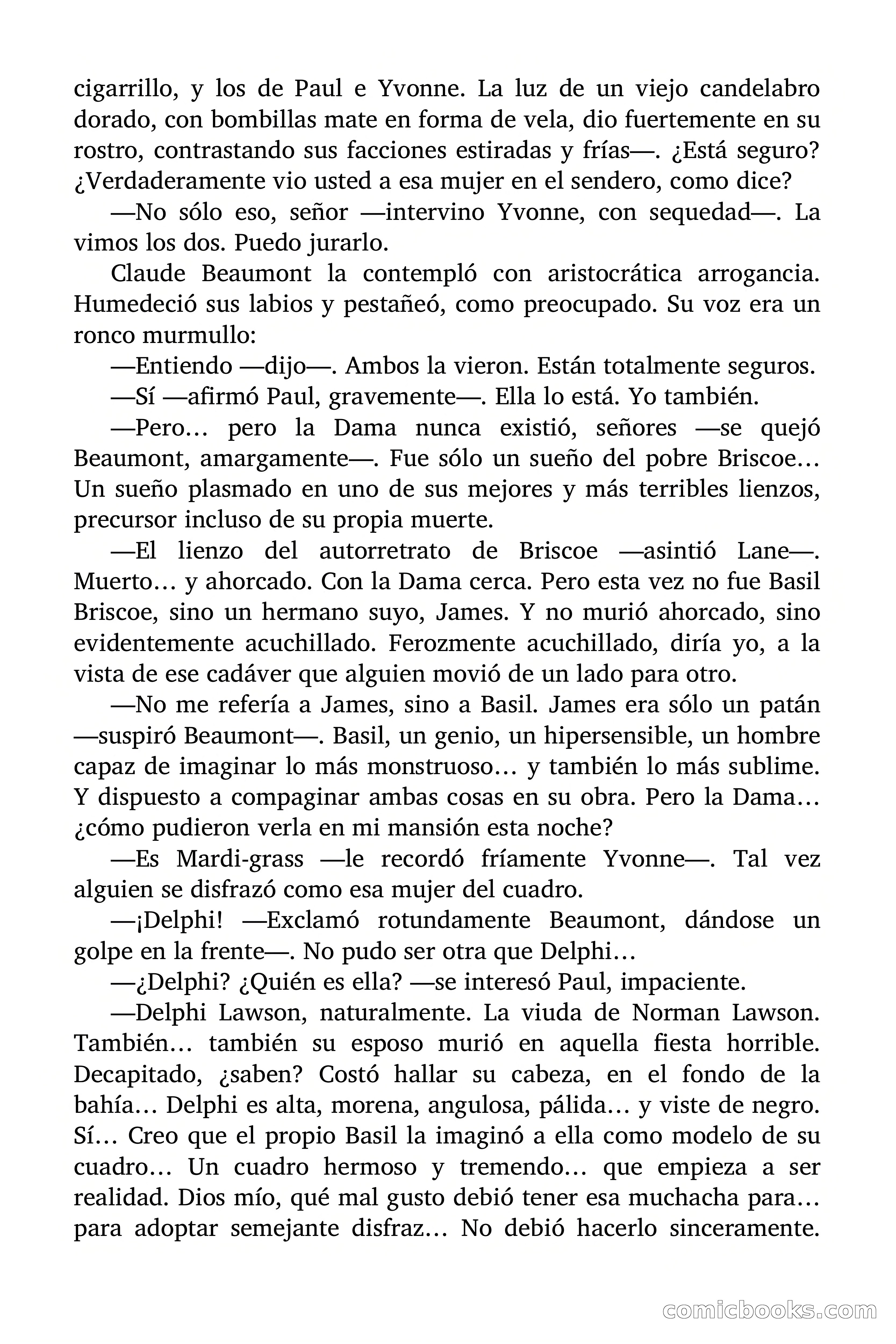 La mansión rezumó sangre — page 23 of 86