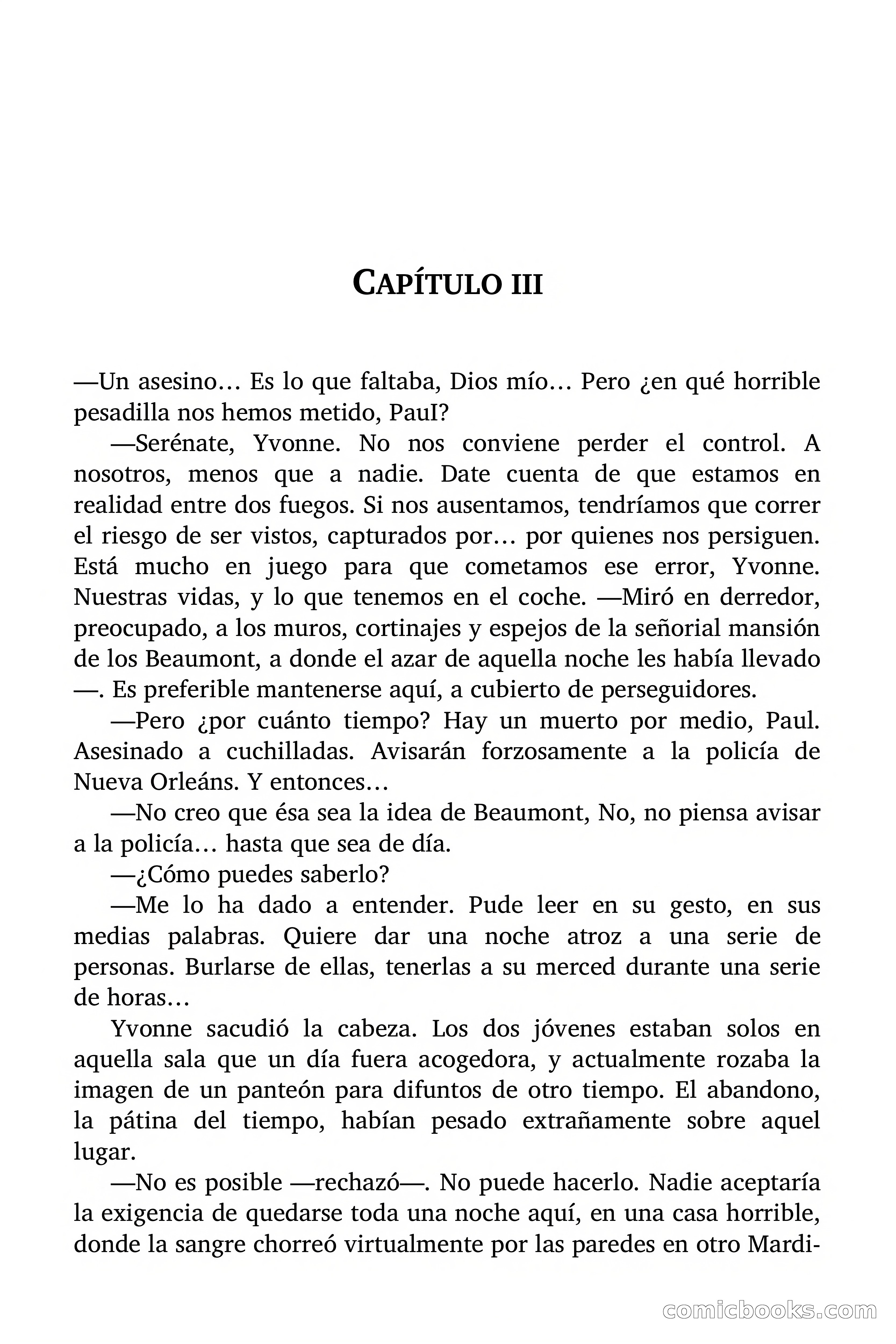 La mansión rezumó sangre — page 25 of 86