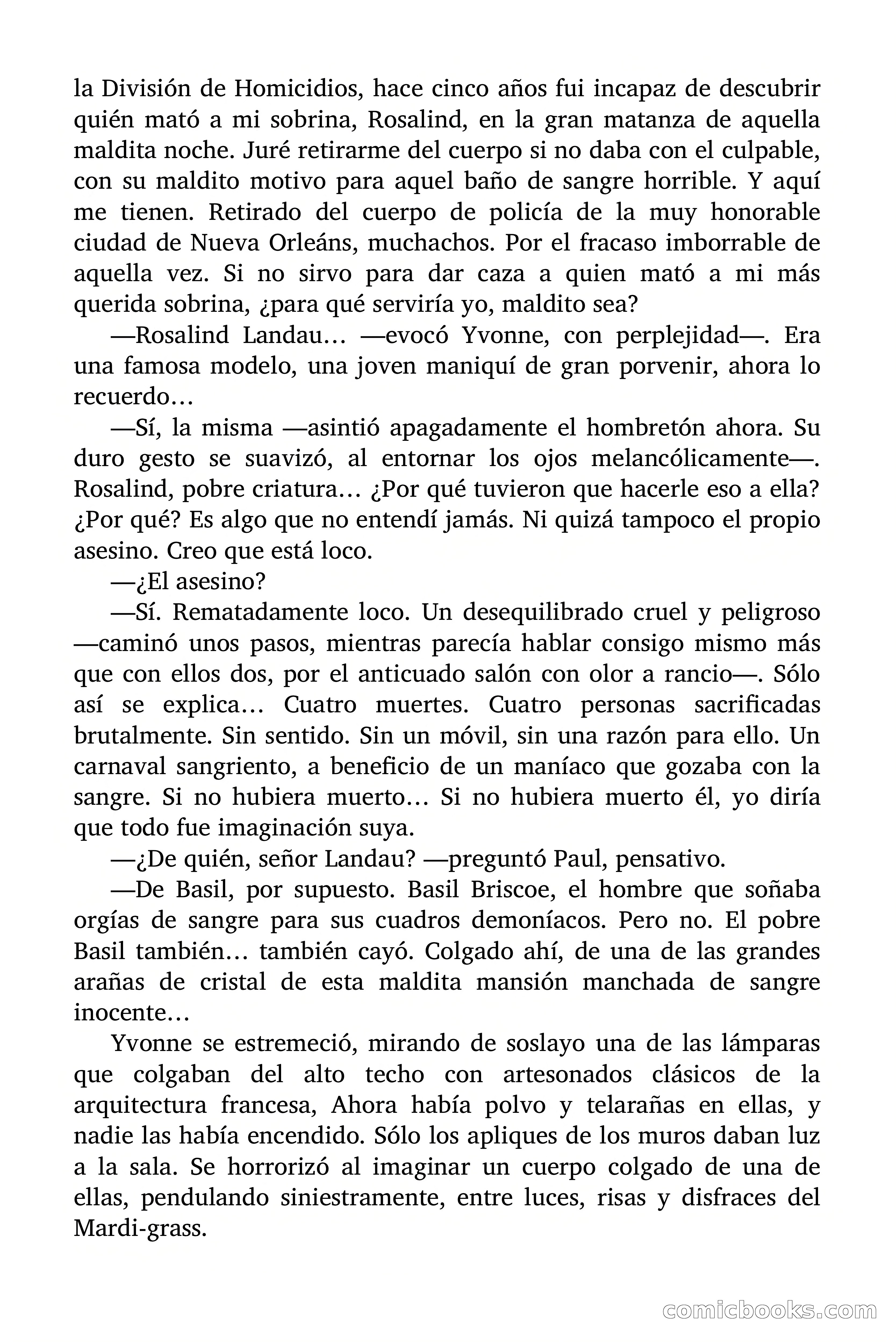 La mansión rezumó sangre — page 29 of 86