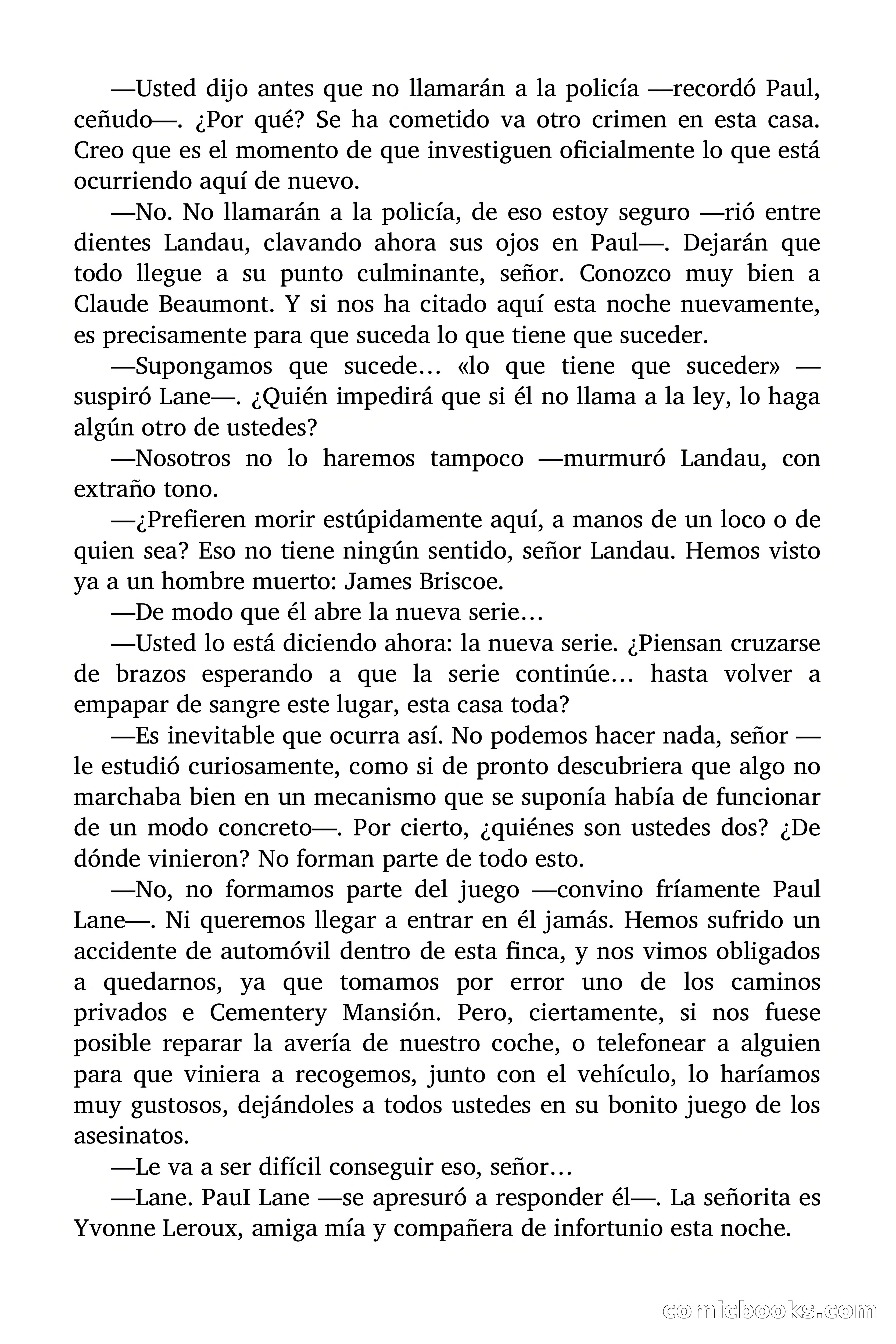 La mansión rezumó sangre — page 30 of 86