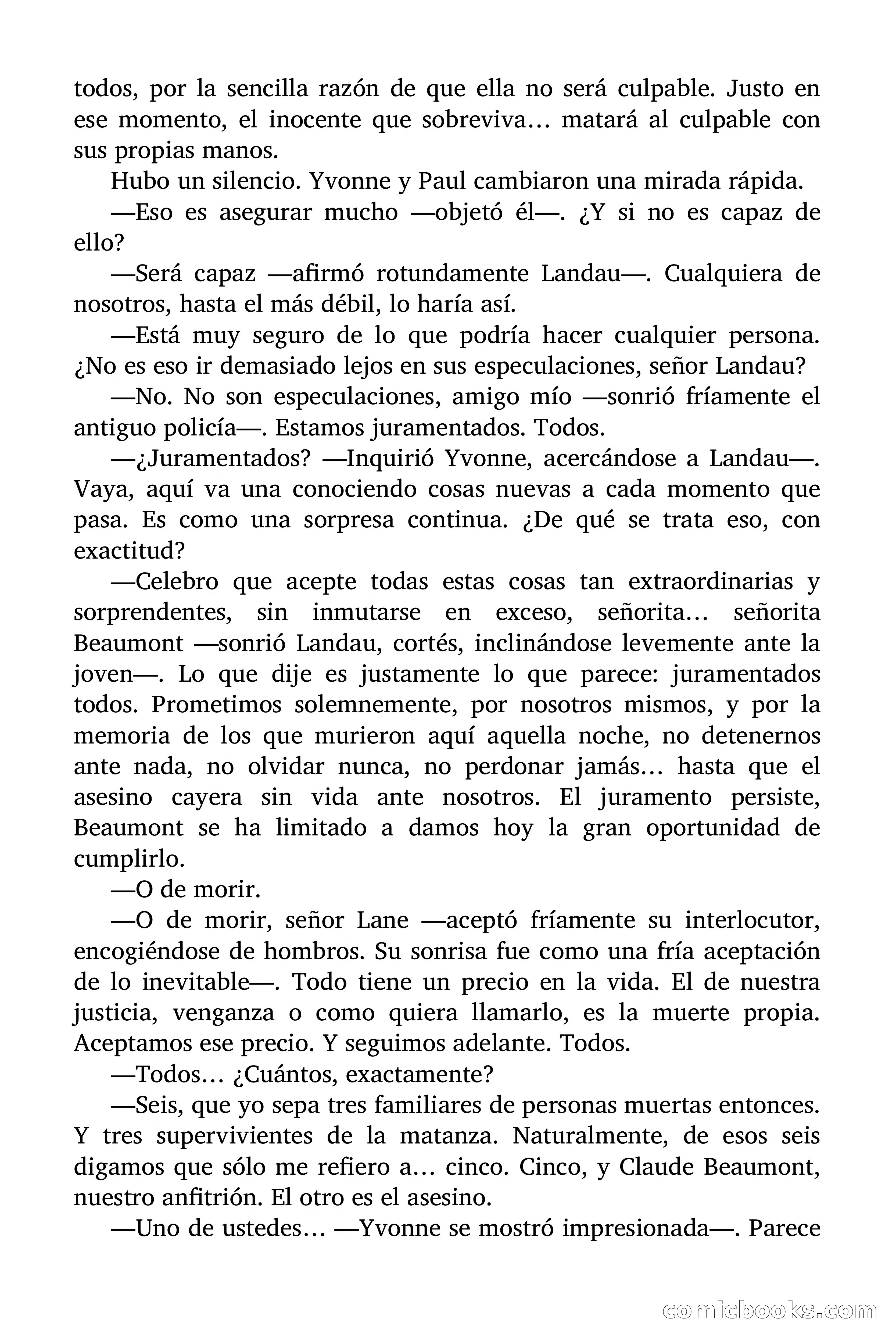 La mansión rezumó sangre — page 32 of 86