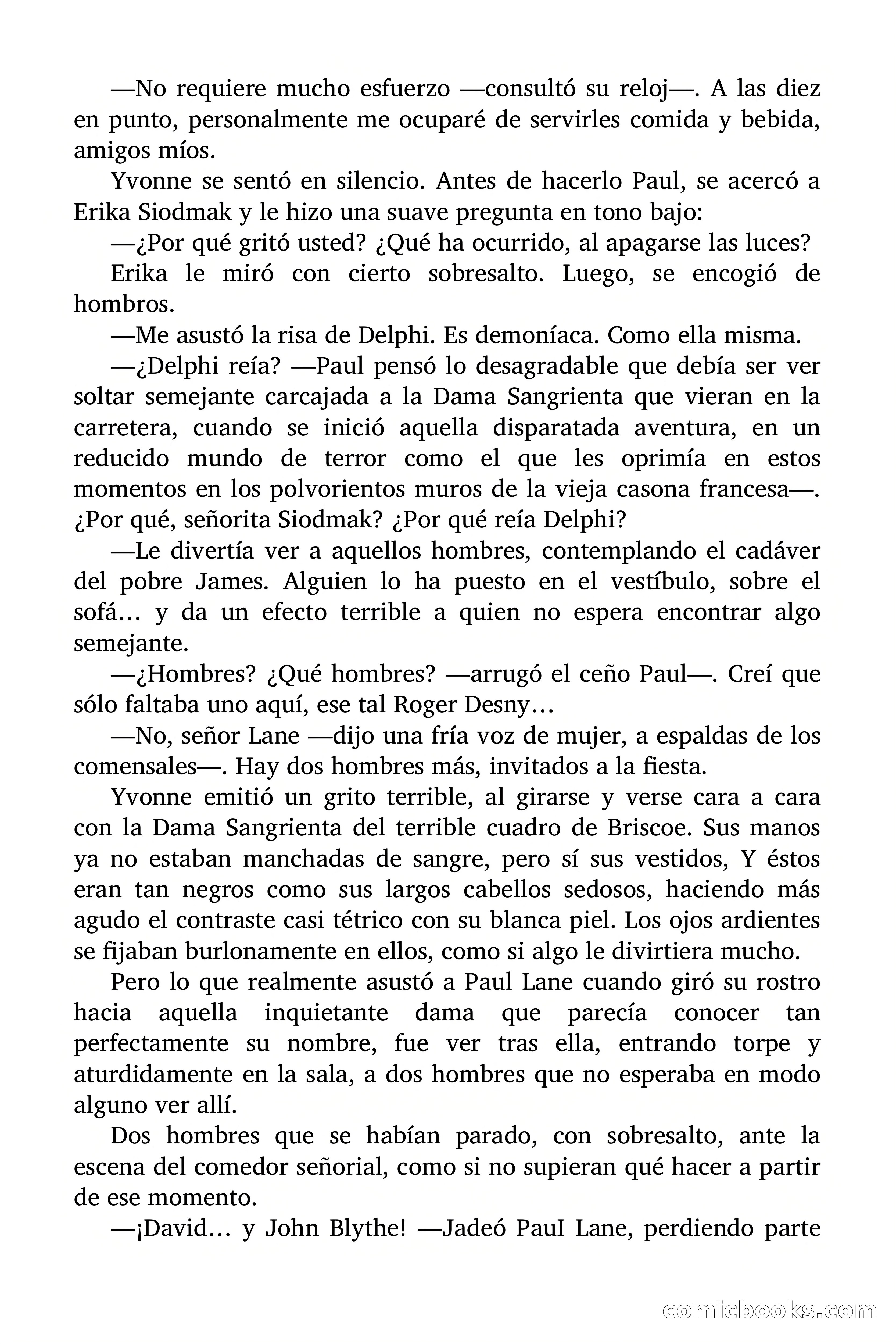 La mansión rezumó sangre — page 38 of 86