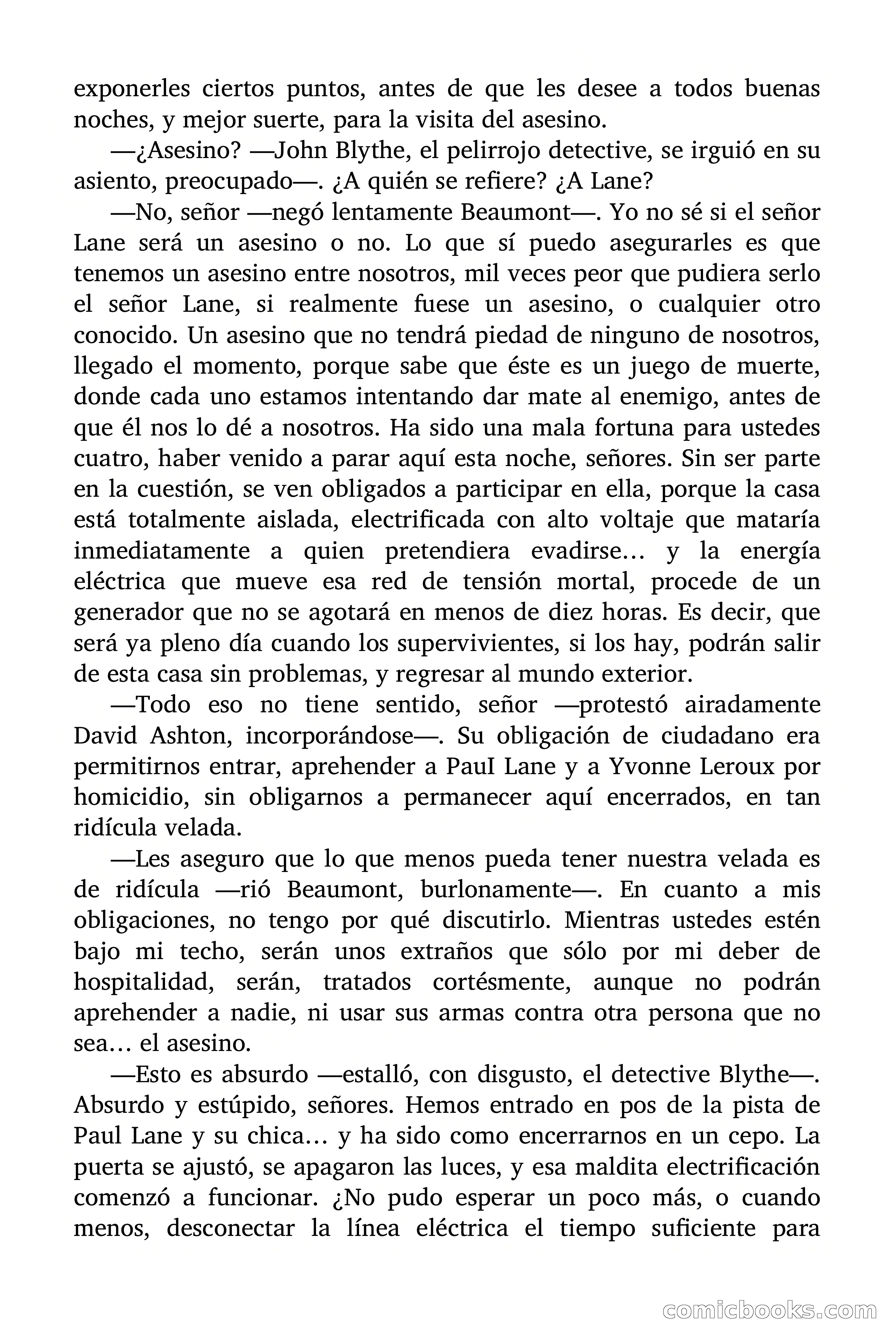 La mansión rezumó sangre — page 43 of 86