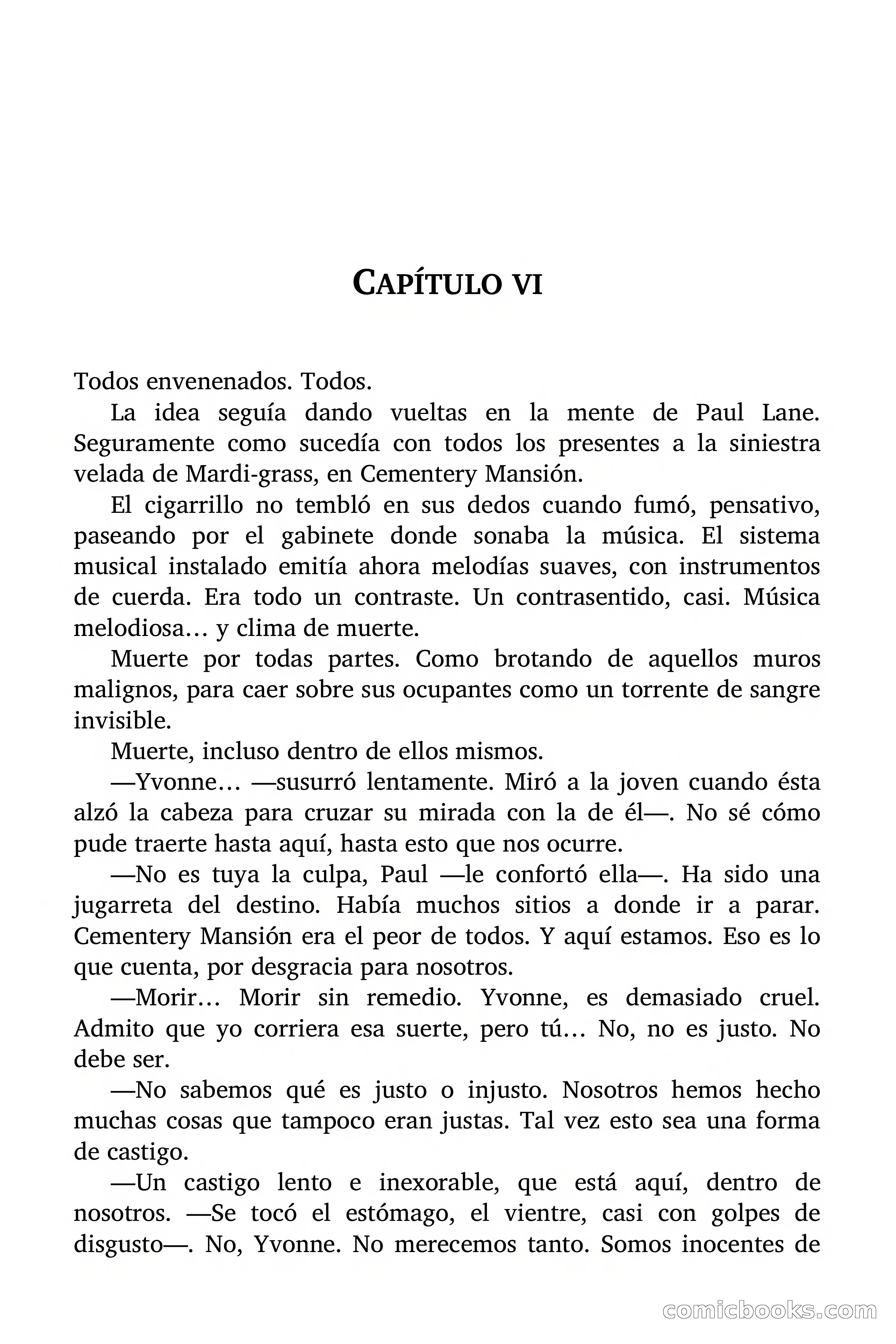 La mansión rezumó sangre — page 49 of 86