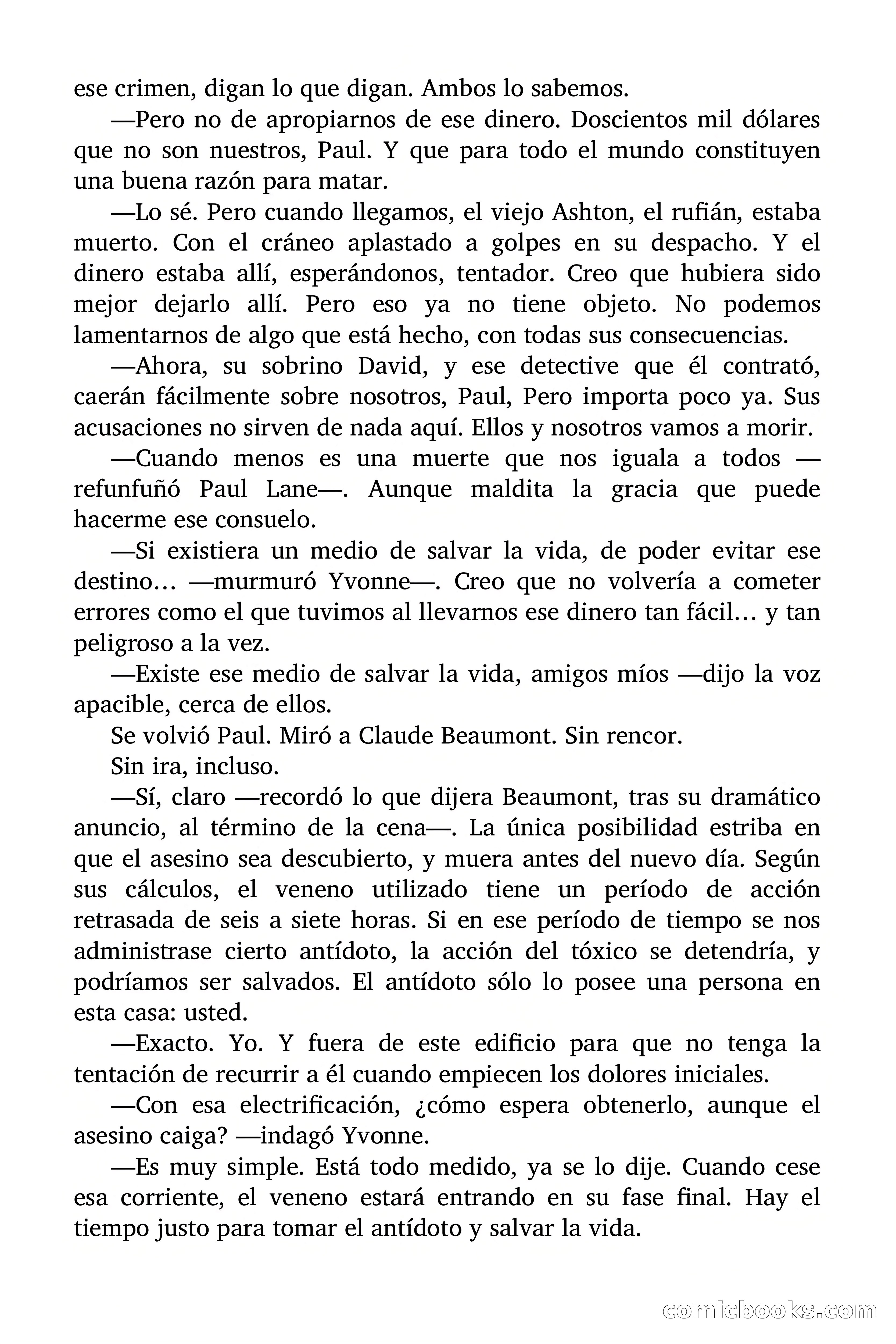 La mansión rezumó sangre — page 50 of 86