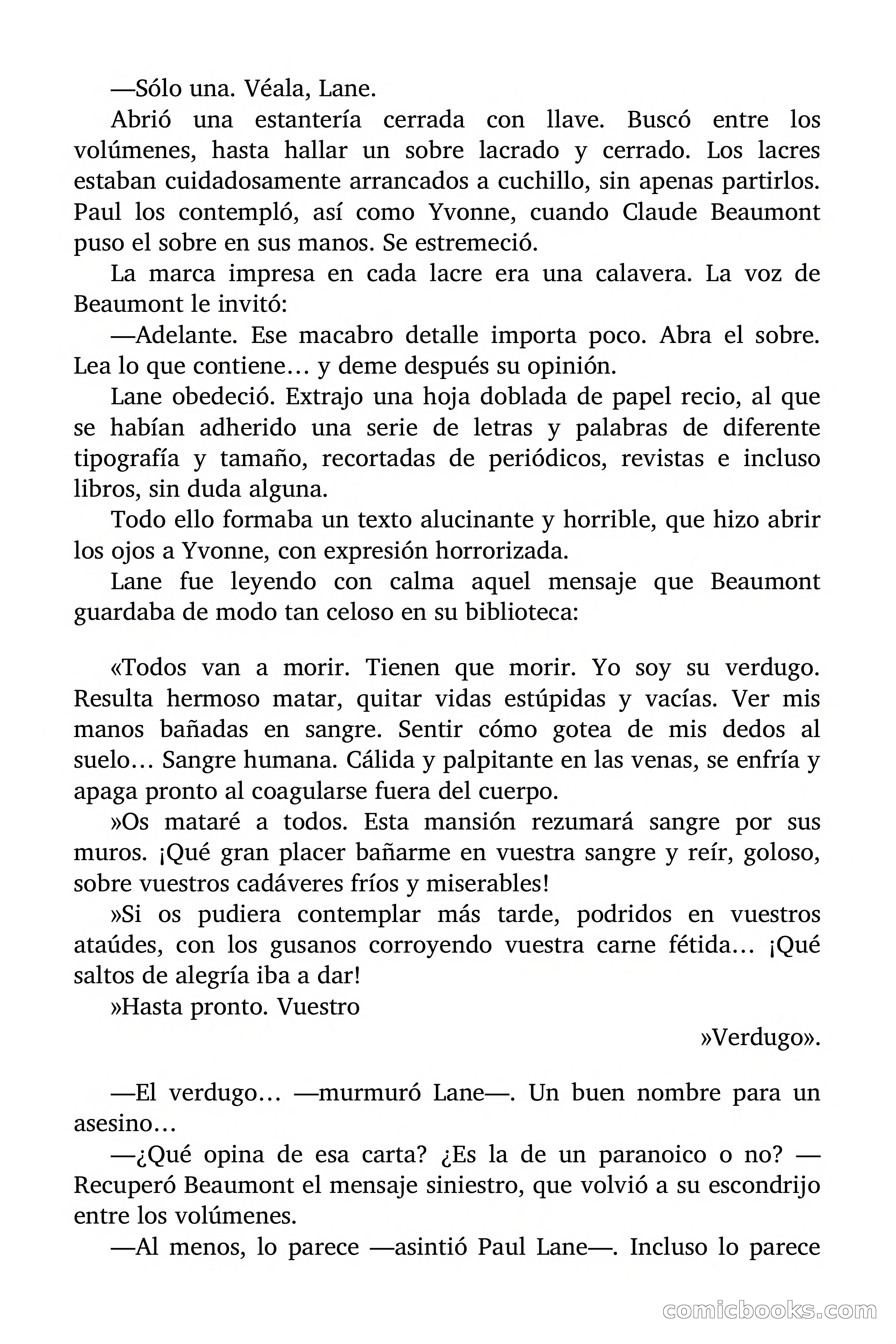 La mansión rezumó sangre — page 54 of 86