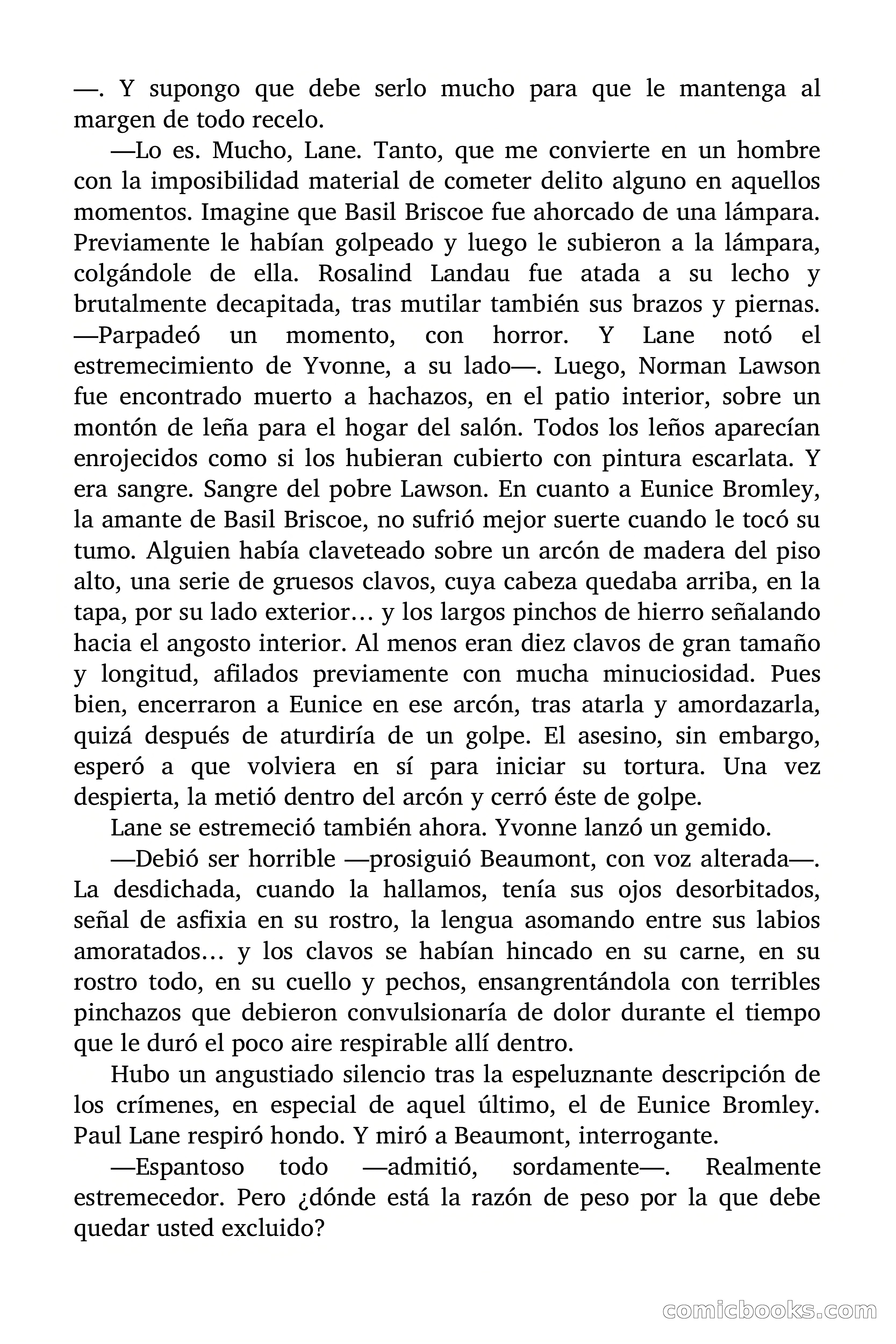 La mansión rezumó sangre — page 56 of 86