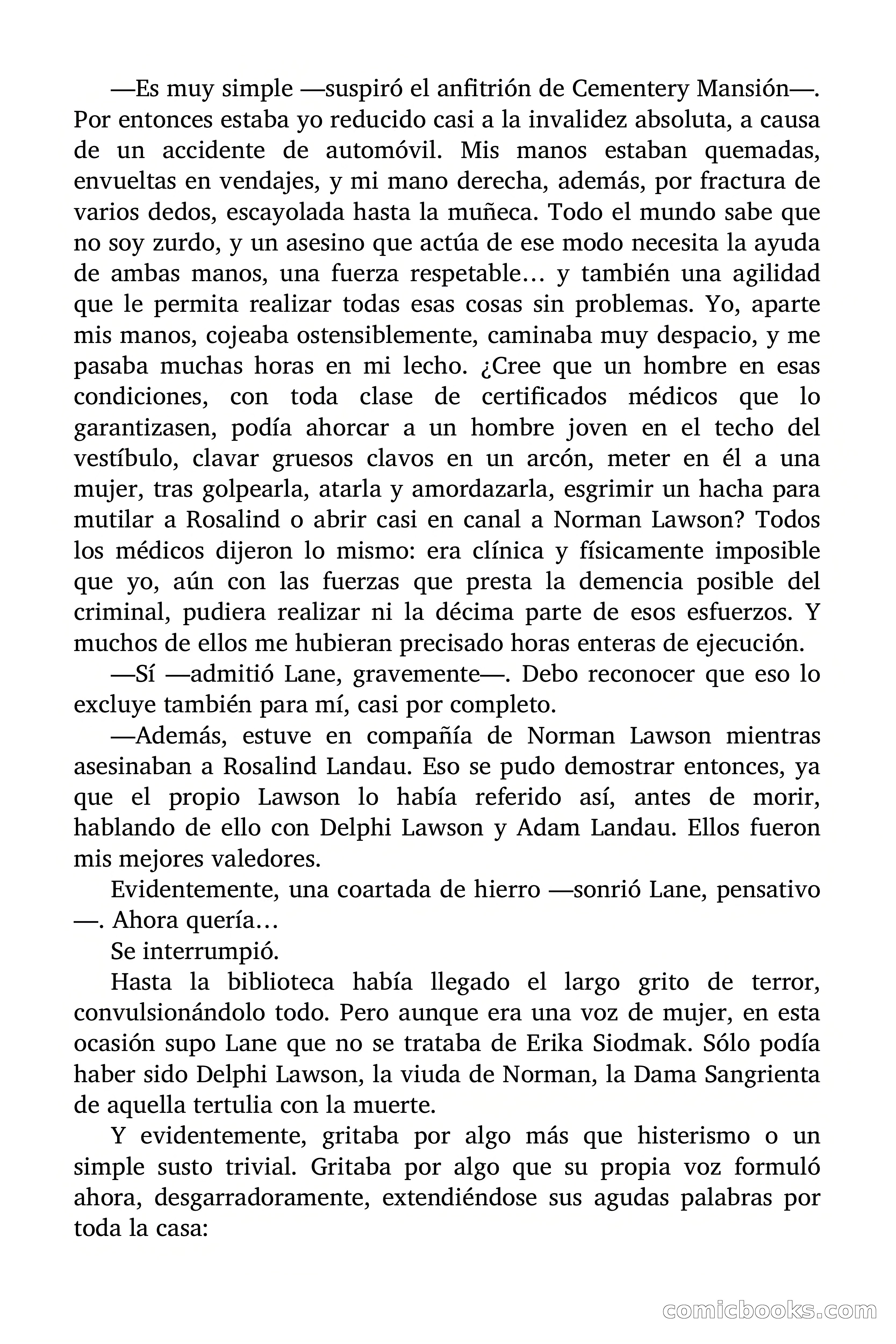 La mansión rezumó sangre — page 57 of 86