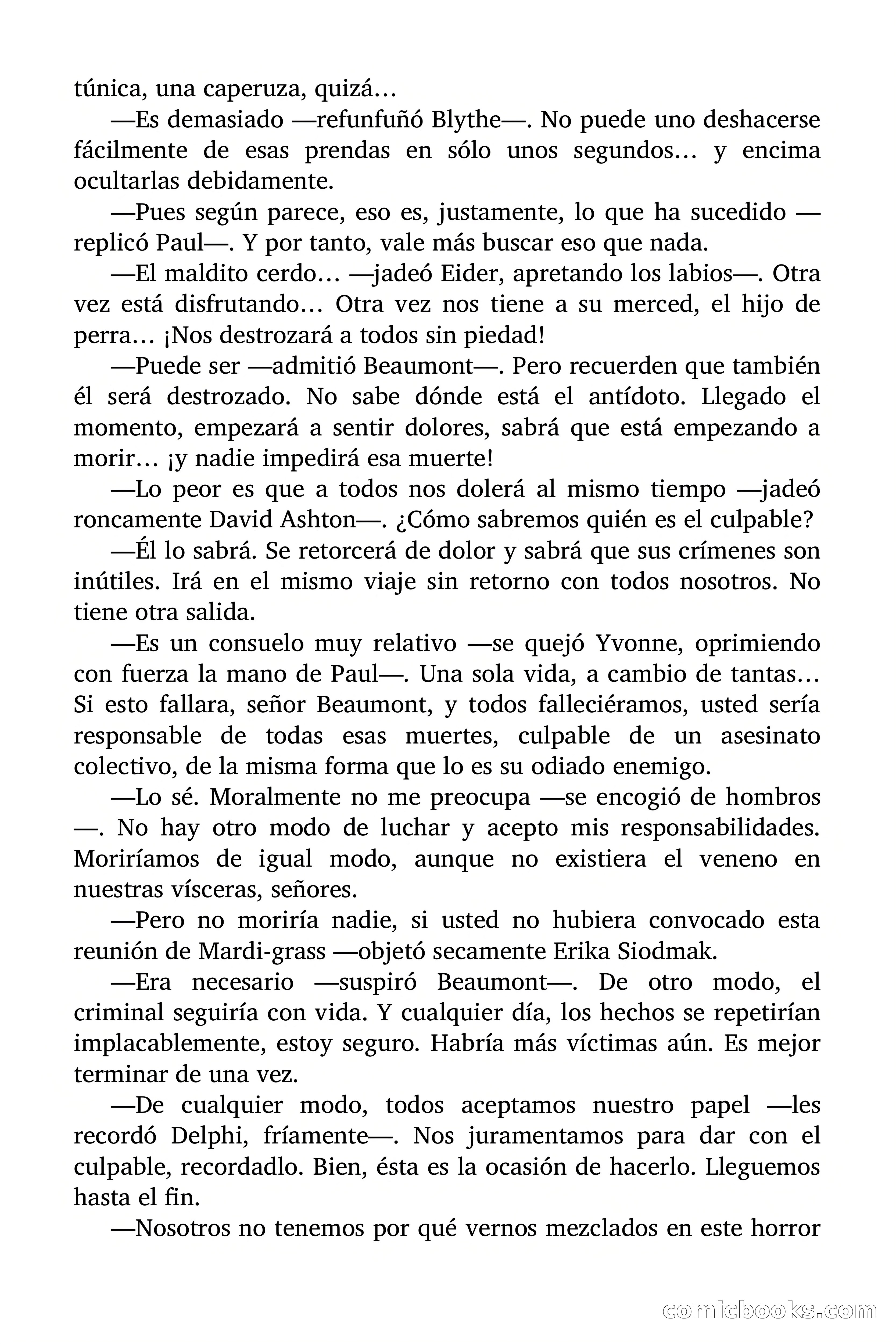La mansión rezumó sangre — page 61 of 86