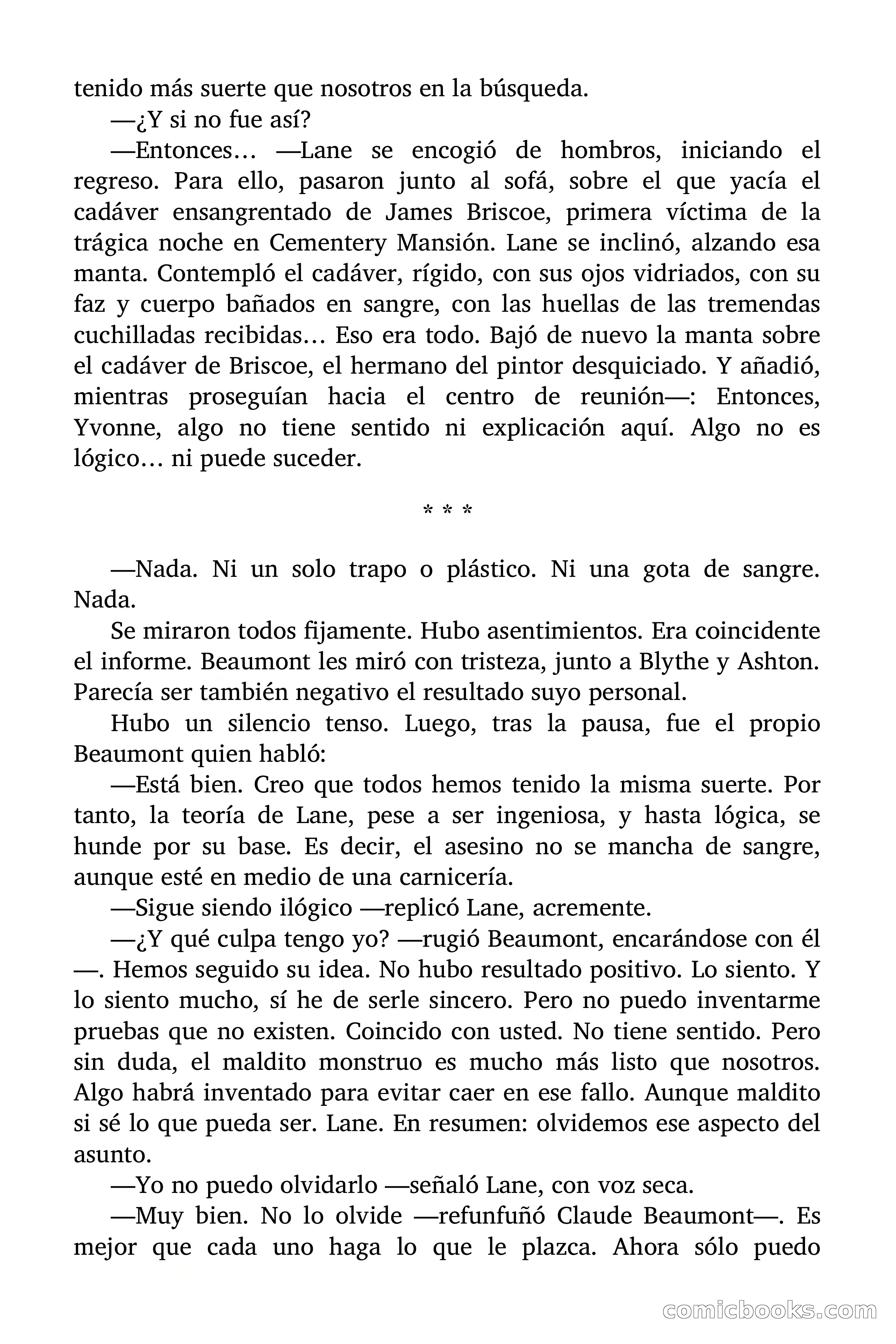 La mansión rezumó sangre — page 69 of 86