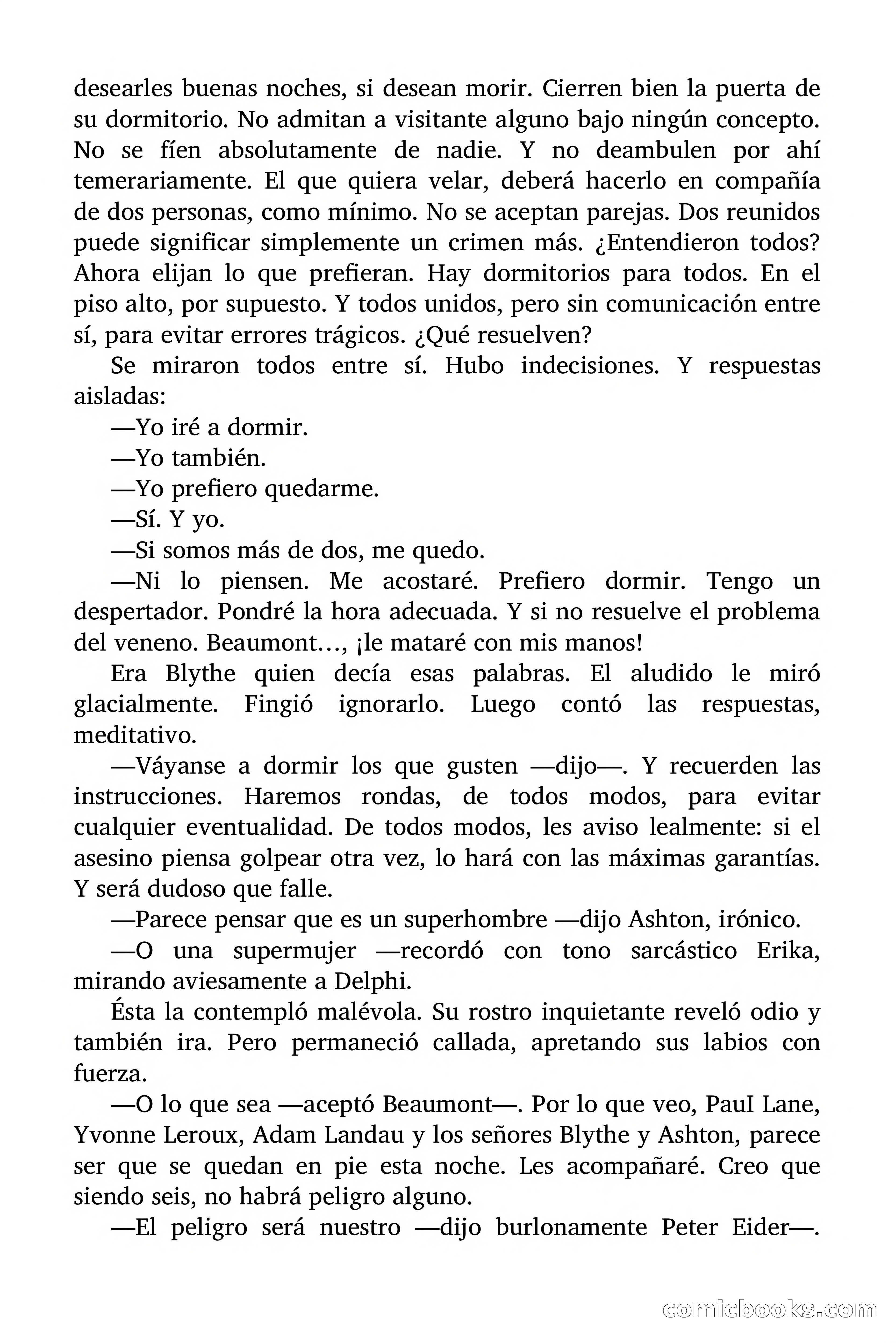 La mansión rezumó sangre — page 70 of 86
