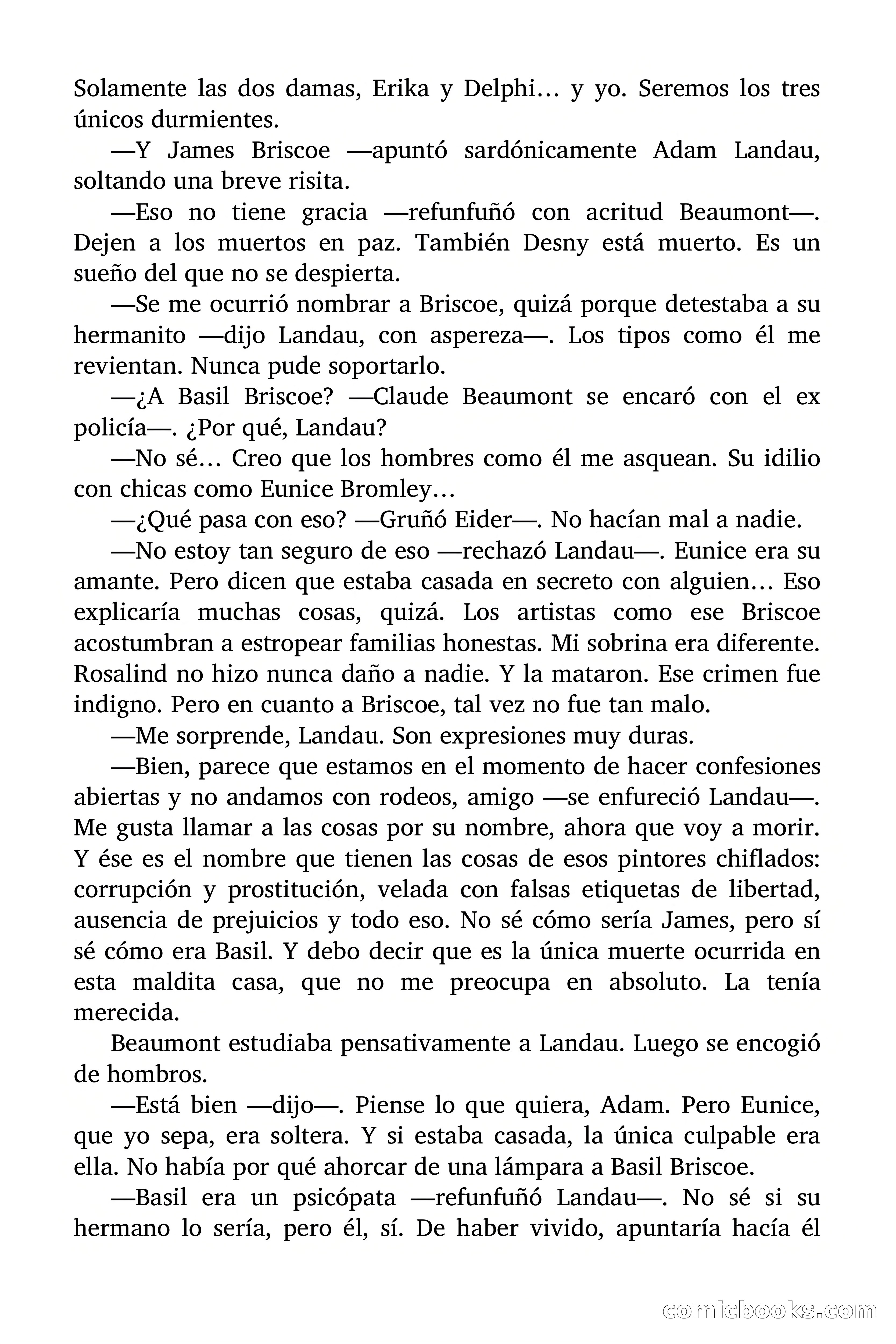 La mansión rezumó sangre — page 71 of 86