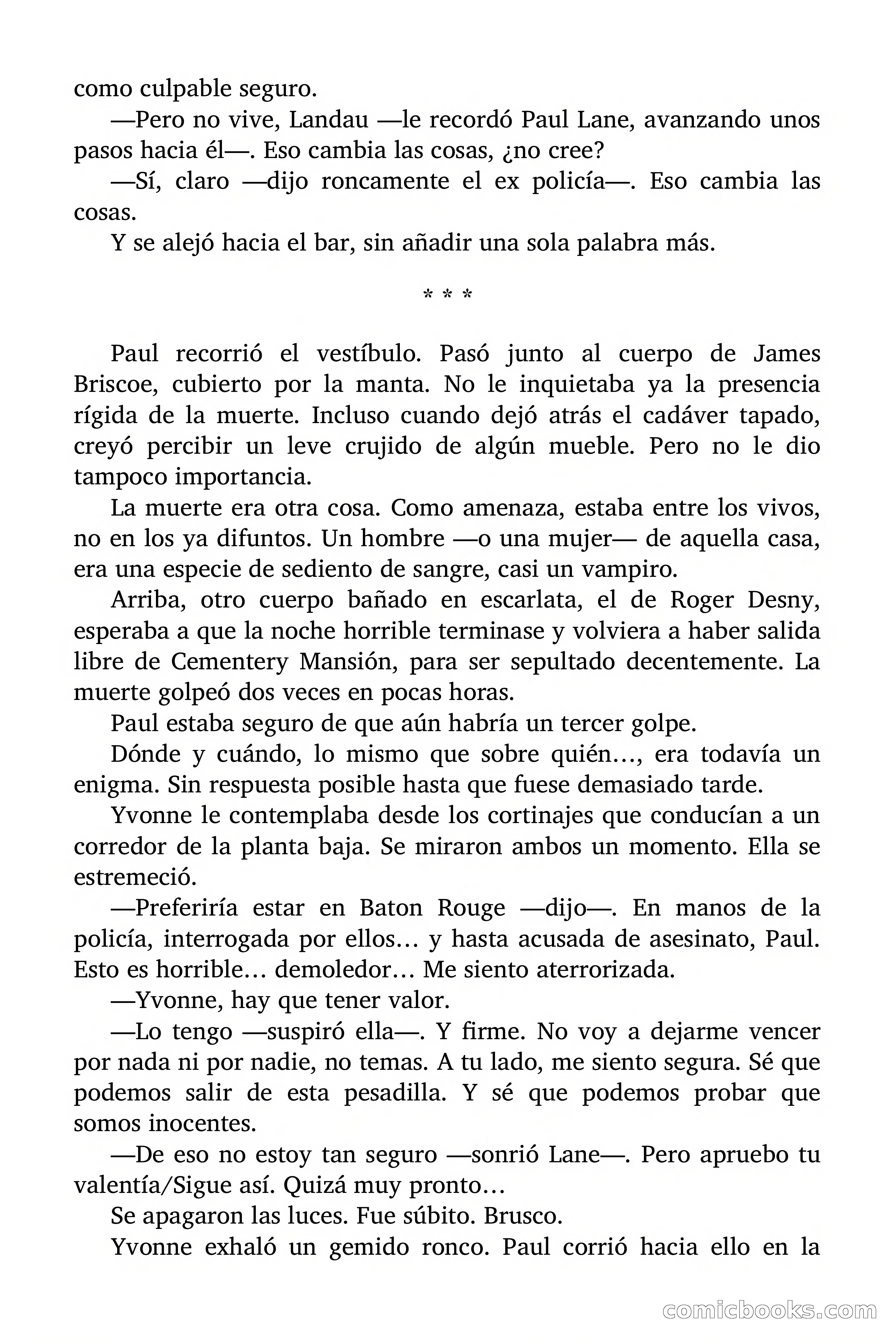 La mansión rezumó sangre — page 72 of 86