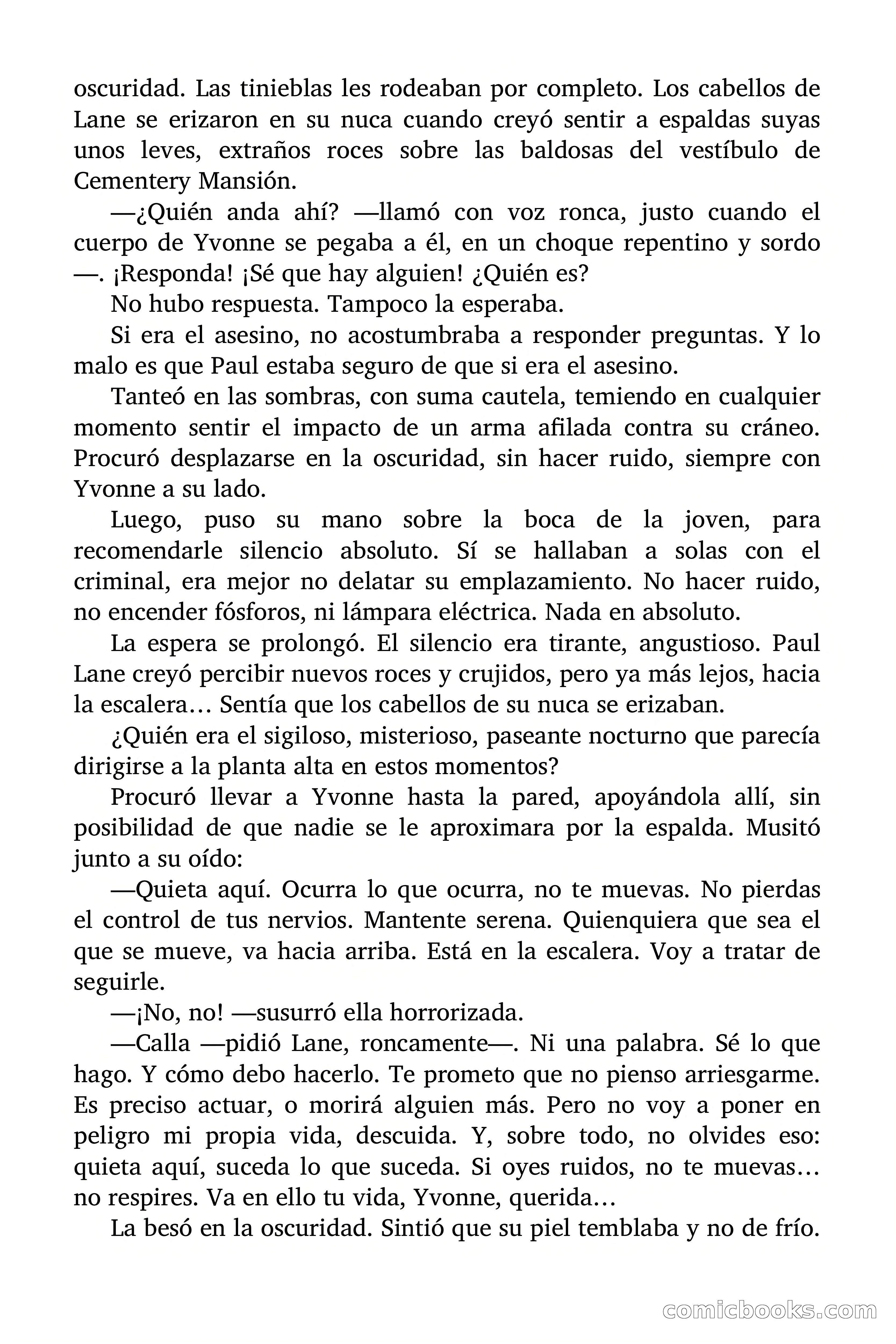 La mansión rezumó sangre — page 73 of 86