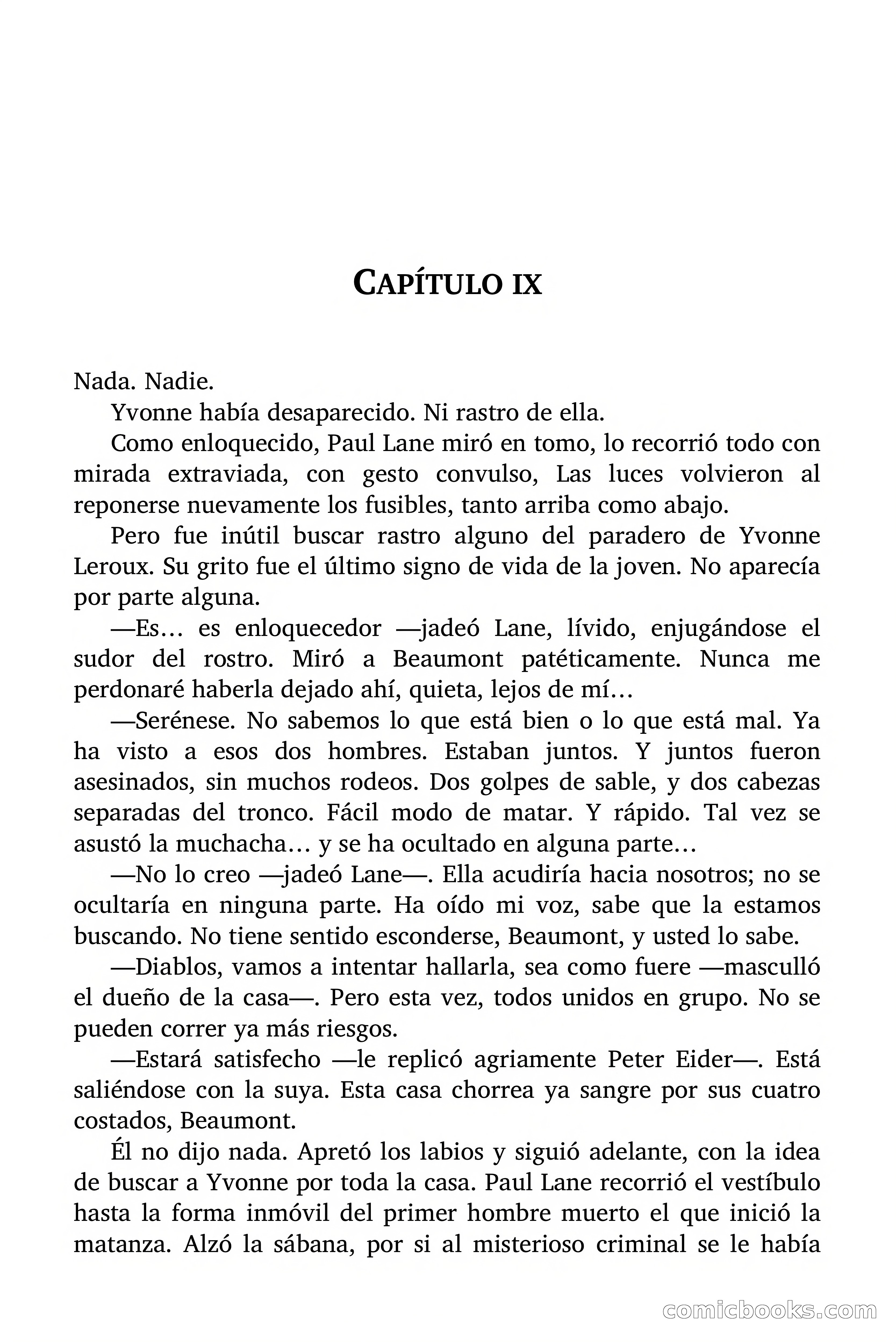 La mansión rezumó sangre — page 78 of 86