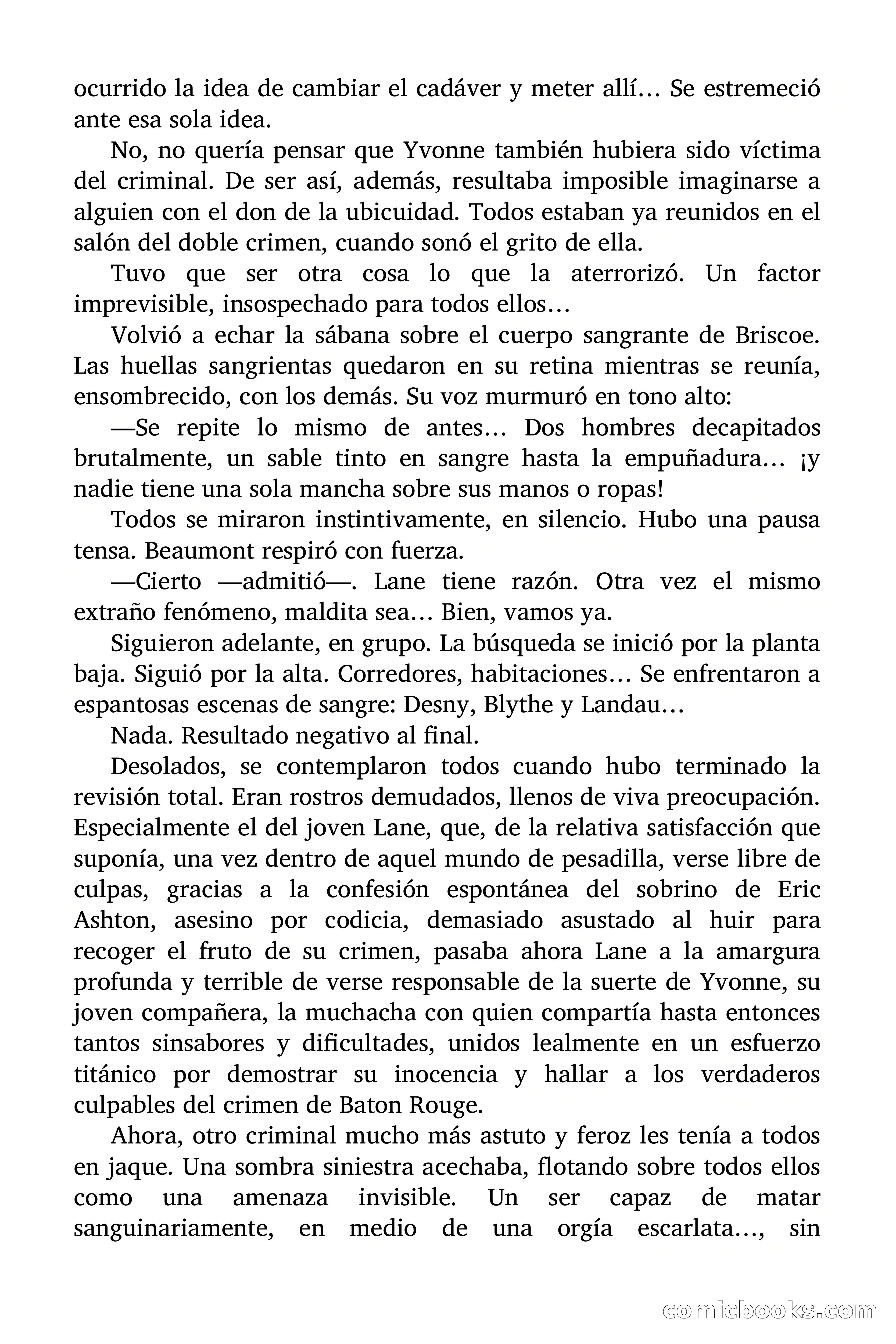 La mansión rezumó sangre — page 79 of 86