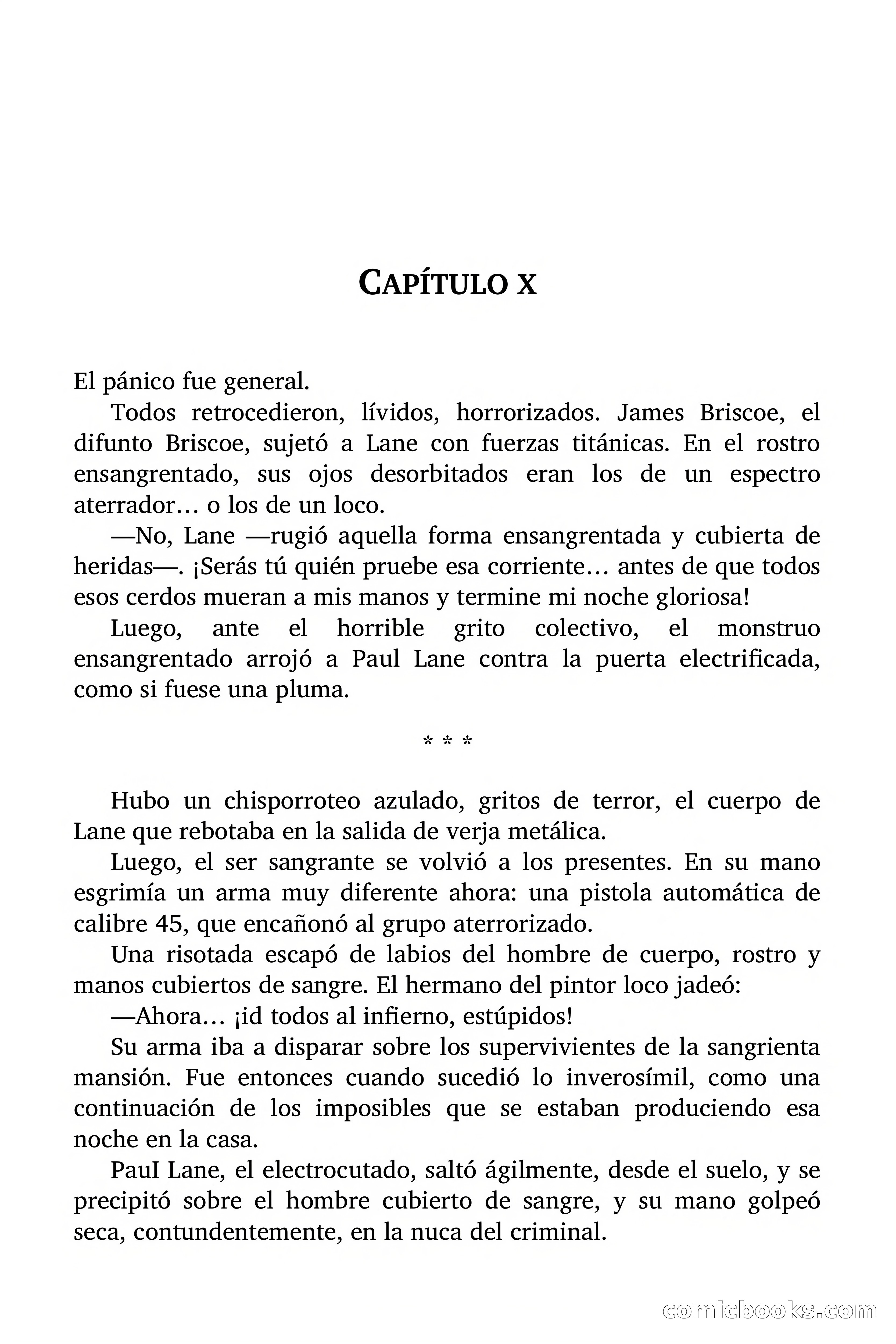 La mansión rezumó sangre — page 82 of 86