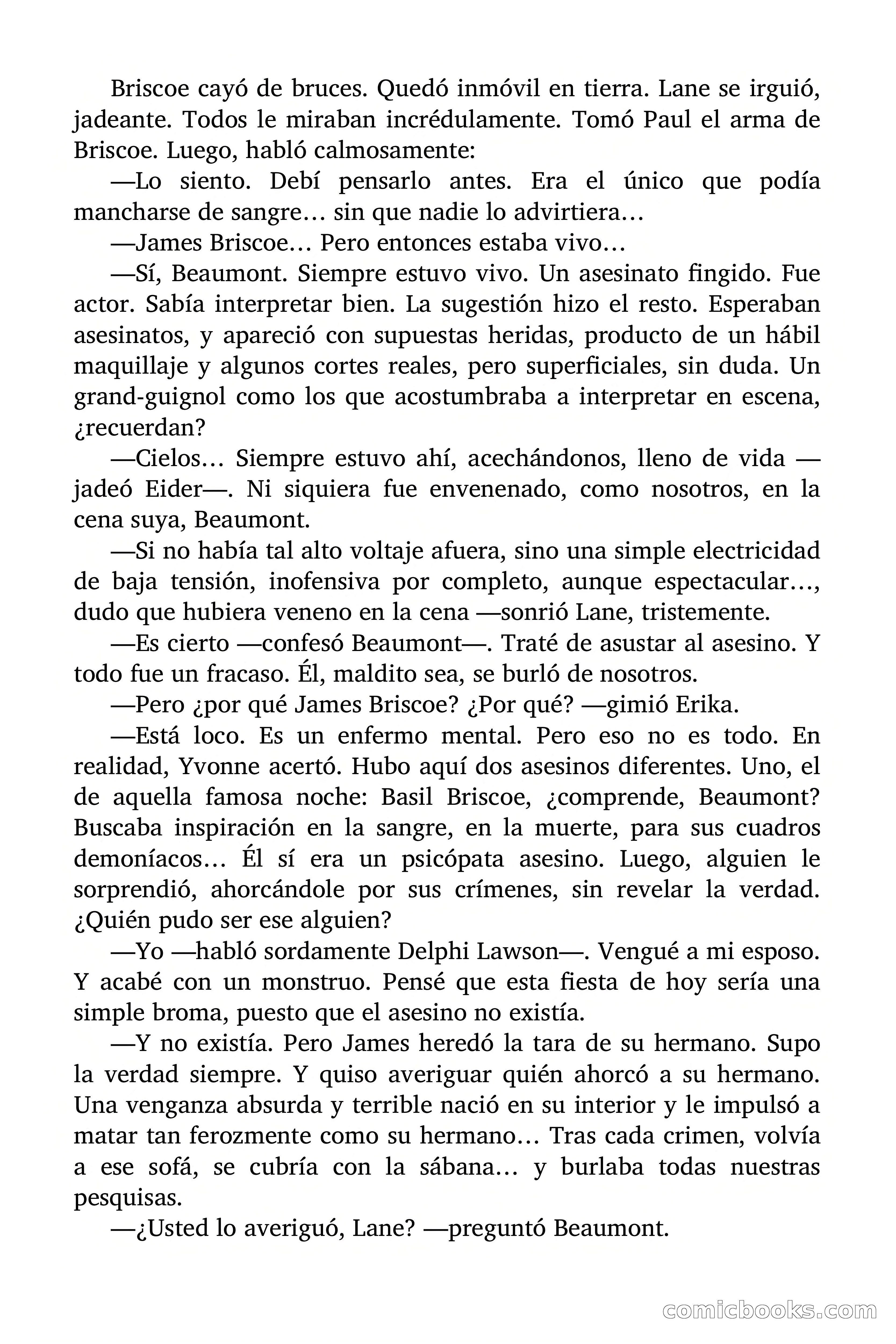 La mansión rezumó sangre — page 83 of 86