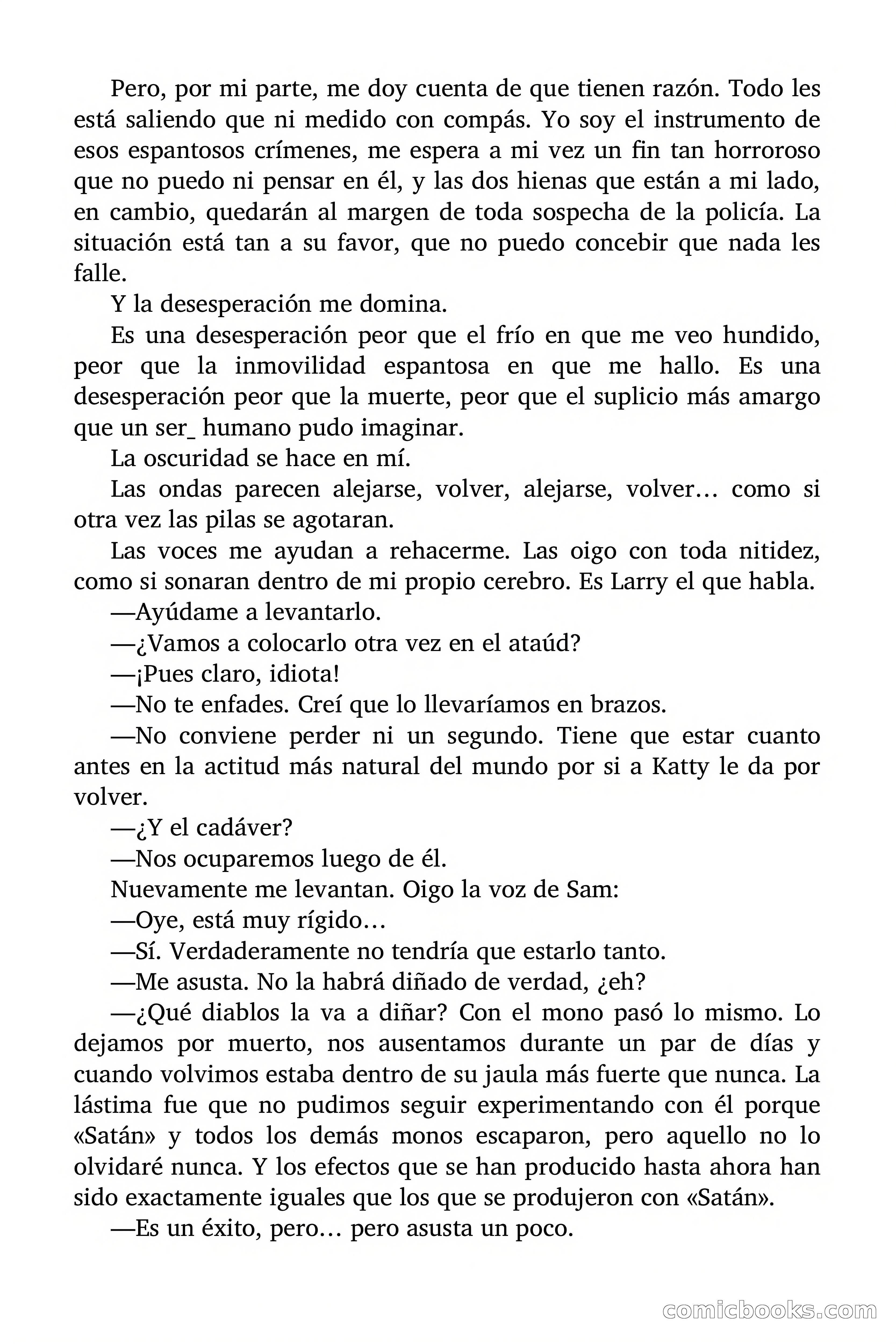 Selección Terror: Que no se entere ni el Diablo — page 85 of 101