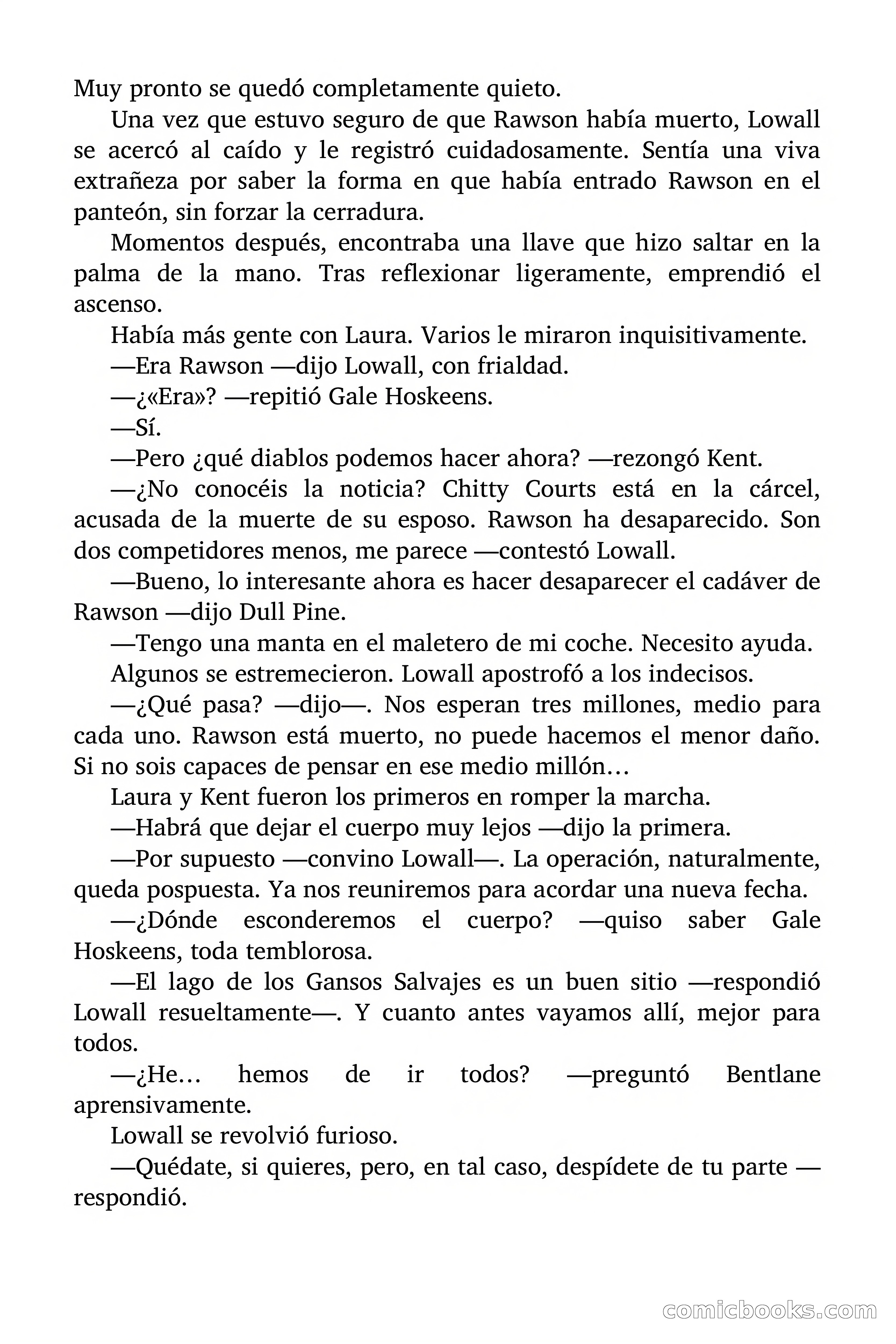 Selección Terror: El muerto está muy sano — page 19 of 93
