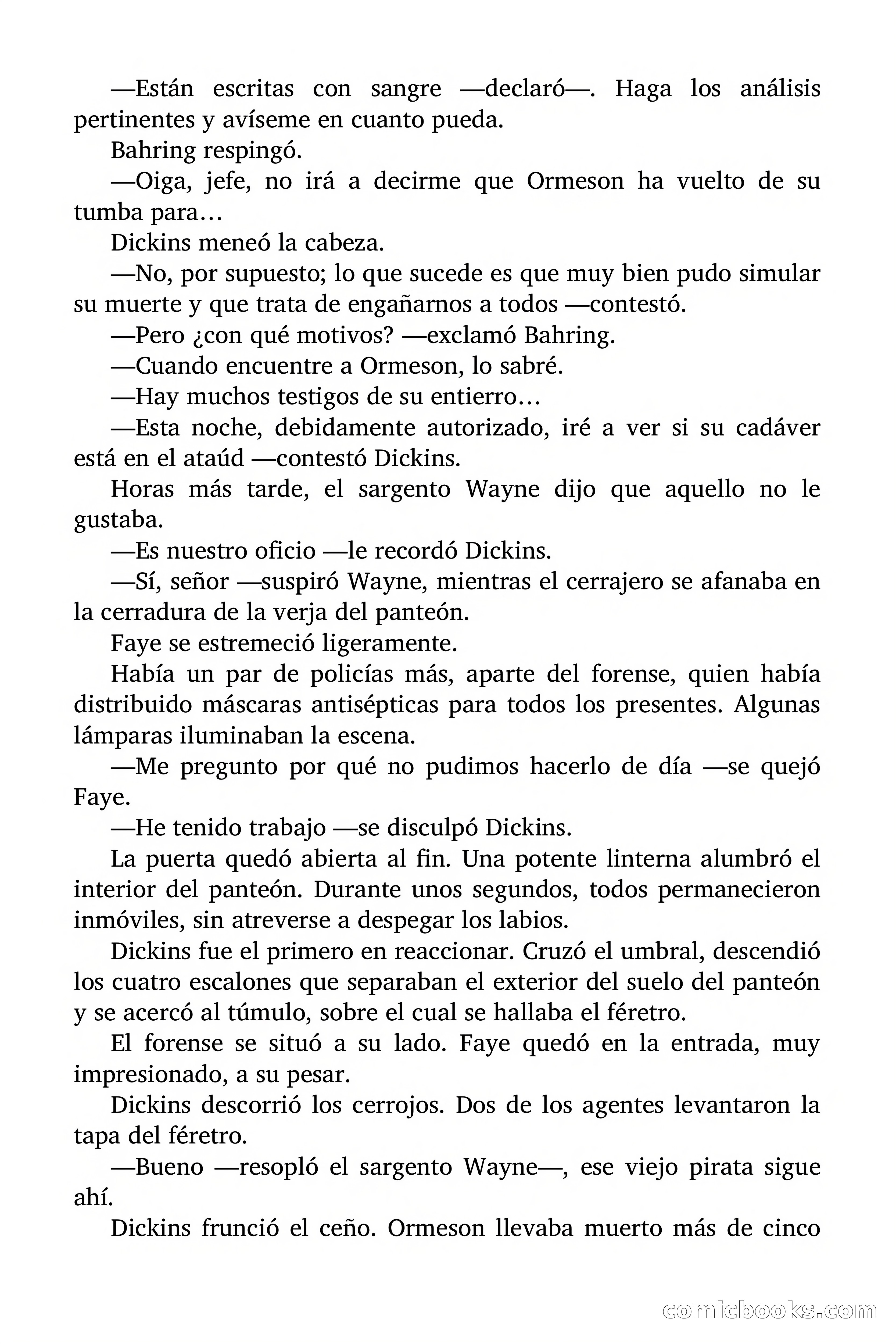 Selección Terror: El muerto está muy sano — page 36 of 93