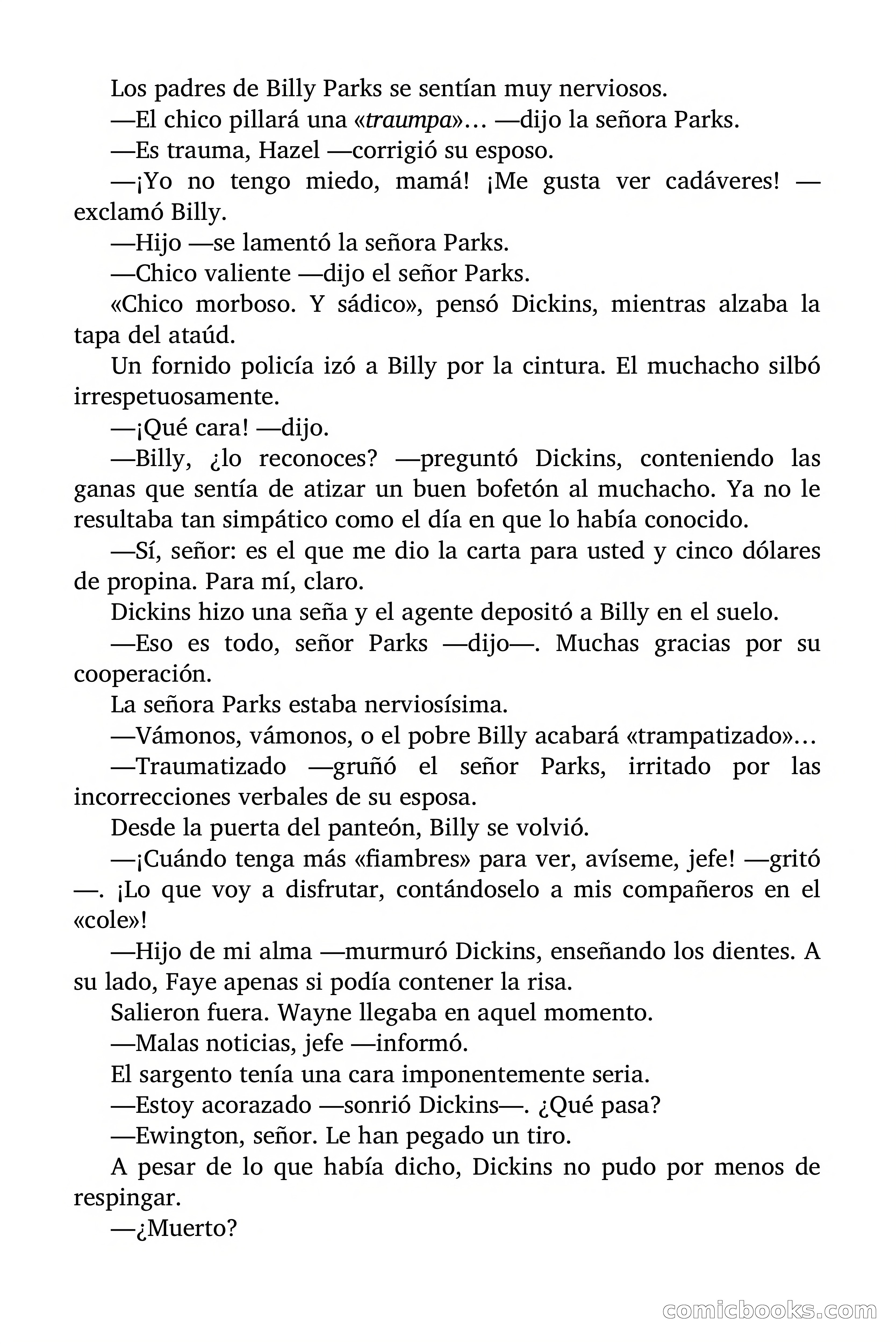 Selección Terror: El muerto está muy sano — page 71 of 93