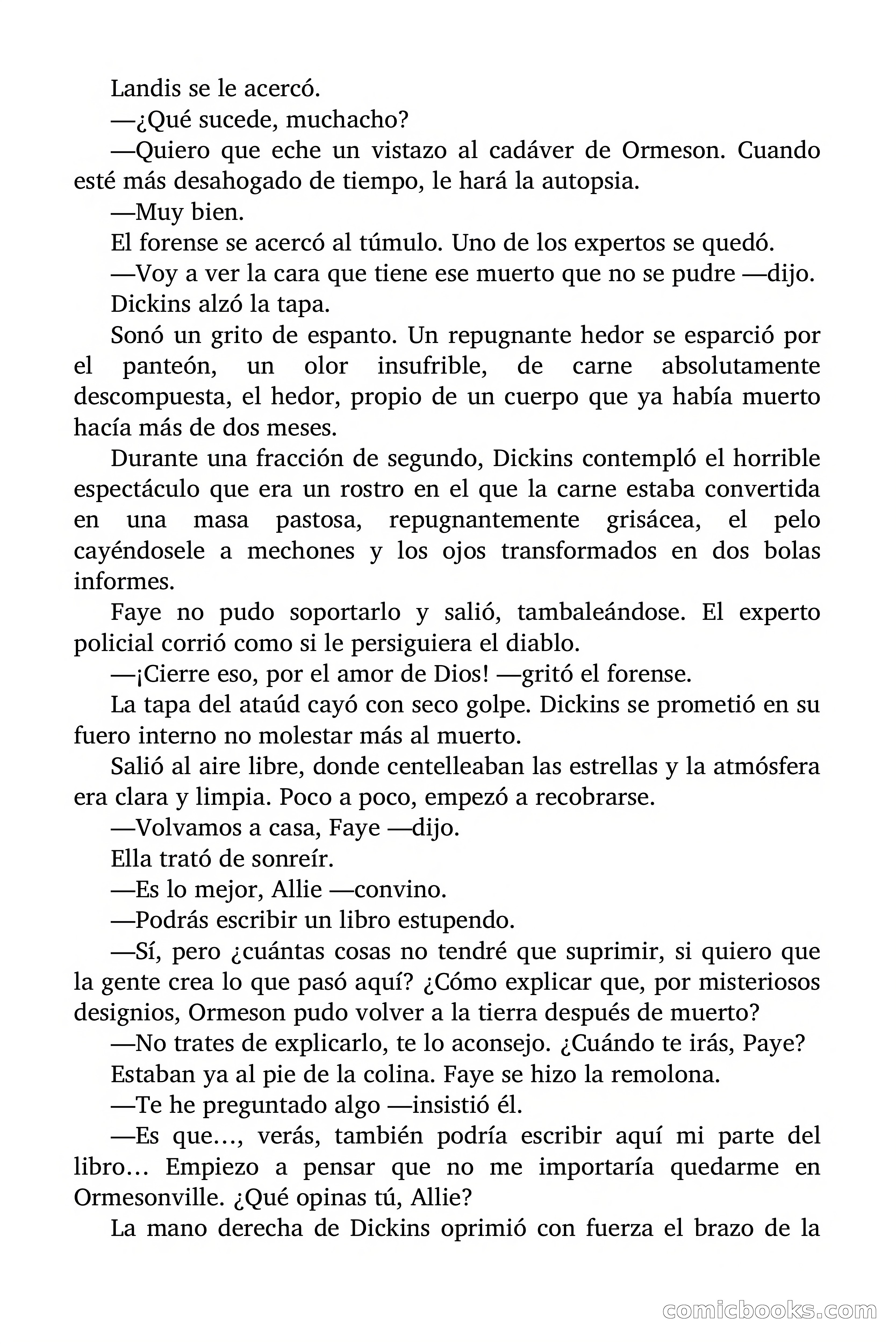 Selección Terror: El muerto está muy sano — page 89 of 93