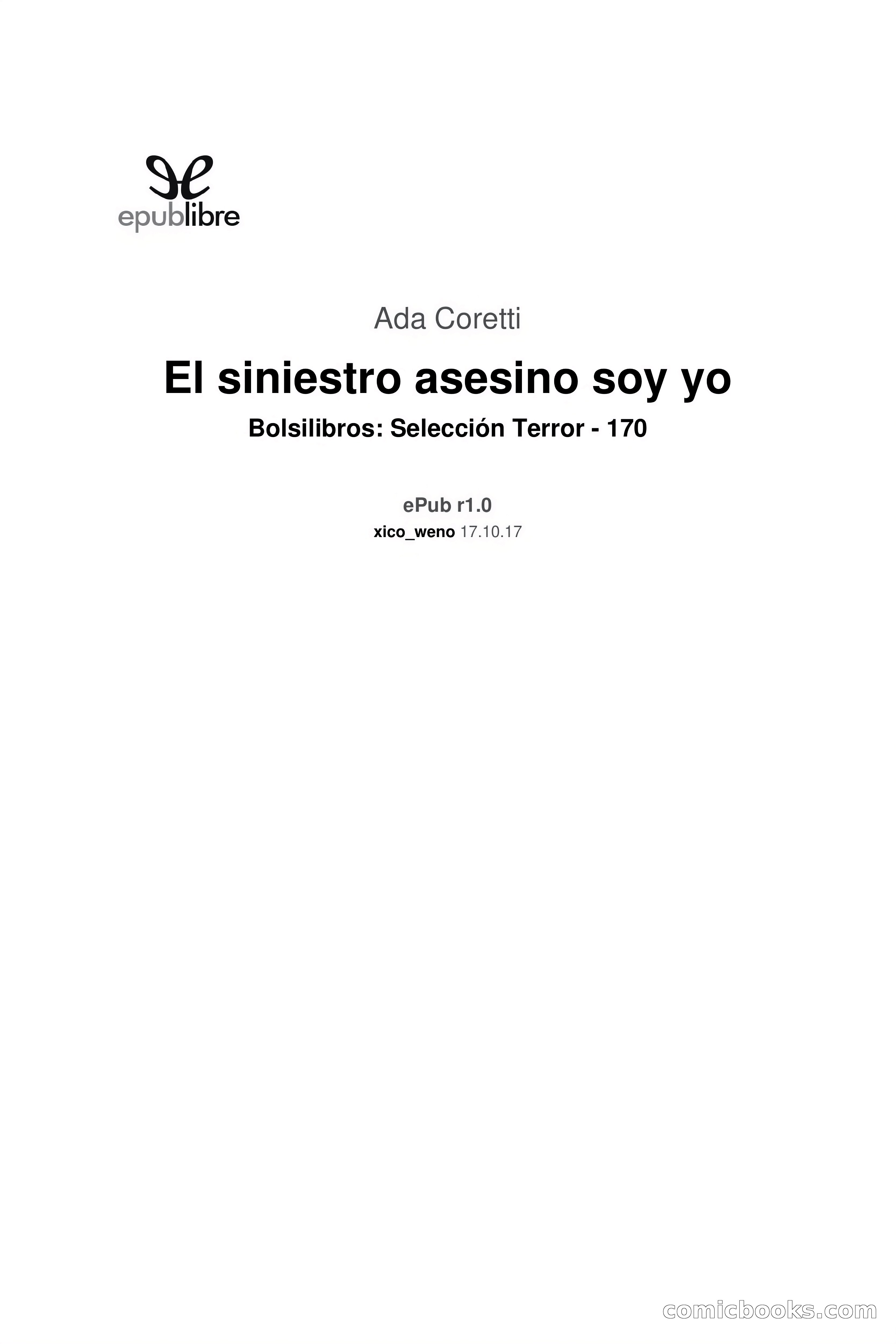 Selección Terror: El siniestro asesino soy yo — page 3 of 73