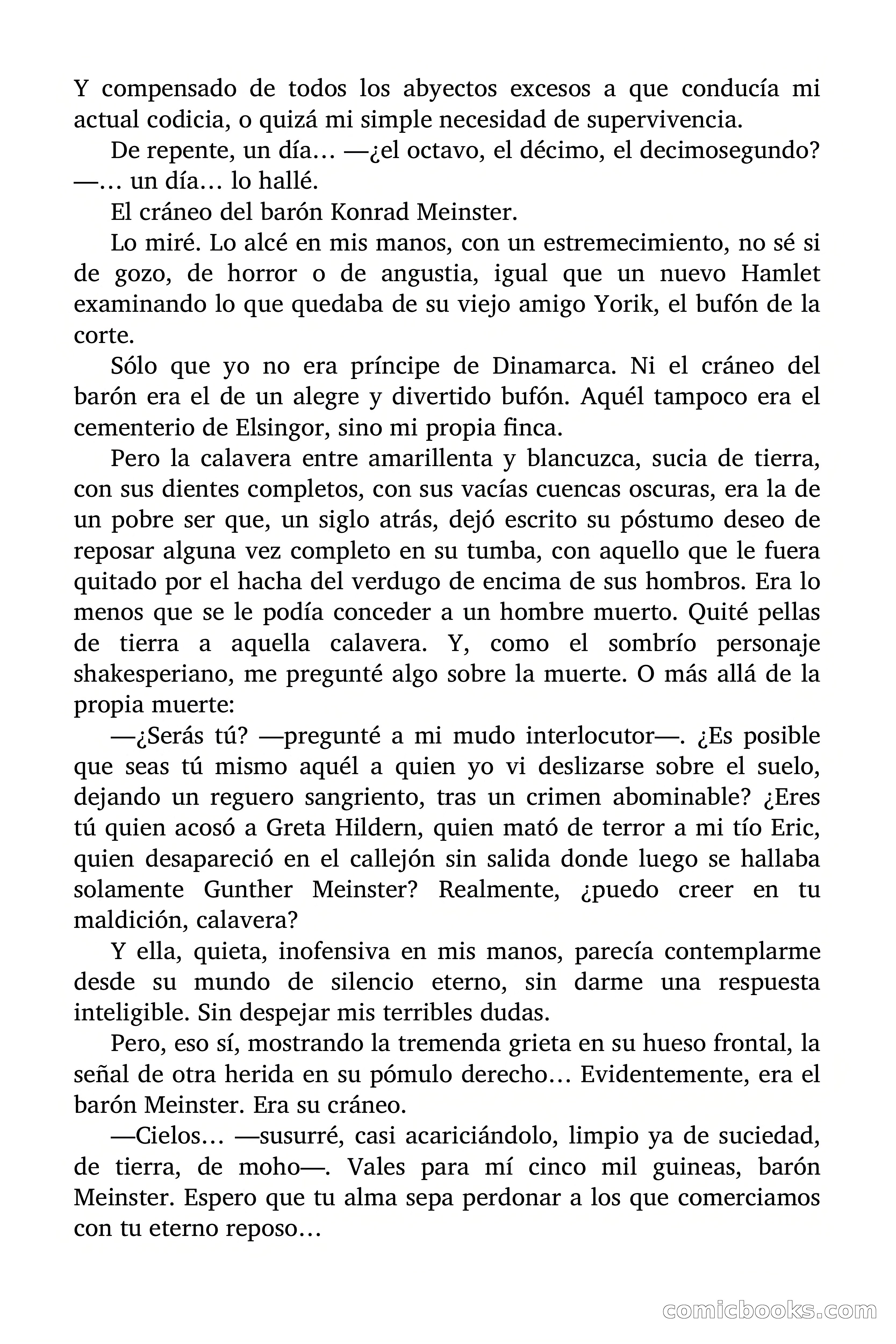 Sangre en un cráneo — page 70 of 98
