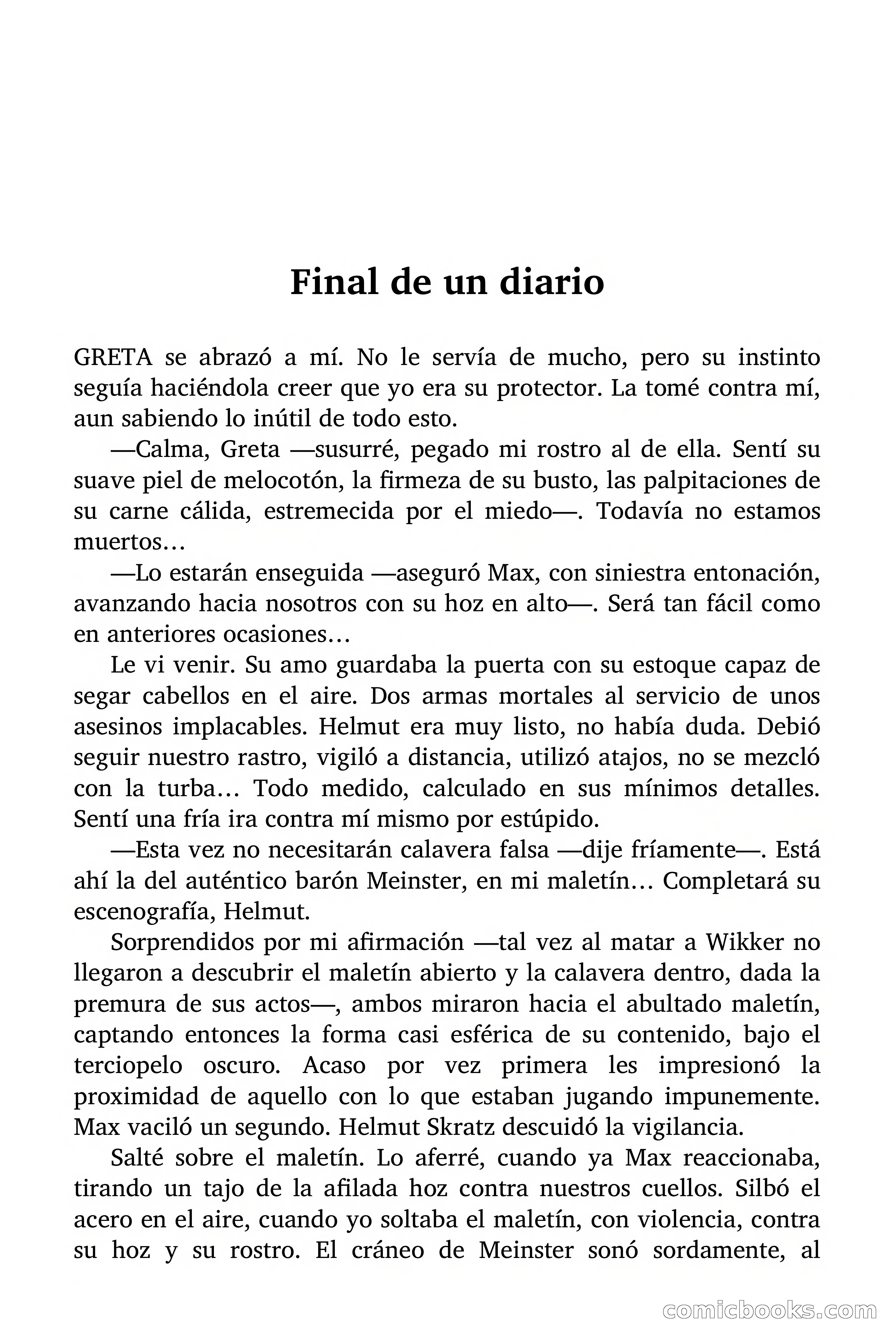 Sangre en un cráneo — page 92 of 98