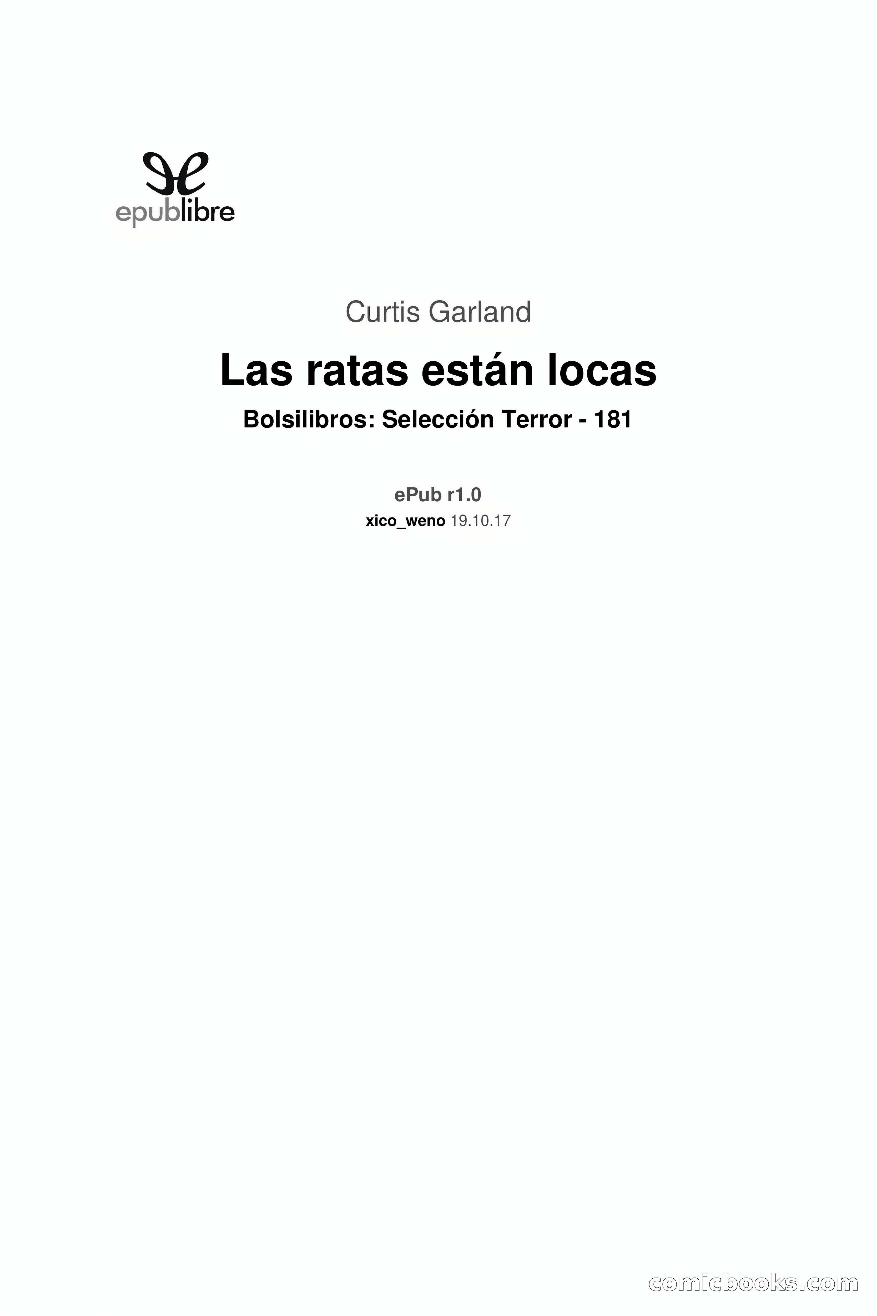 Las ratas están locas (The Rats Are Crazy) — page 3 of 87