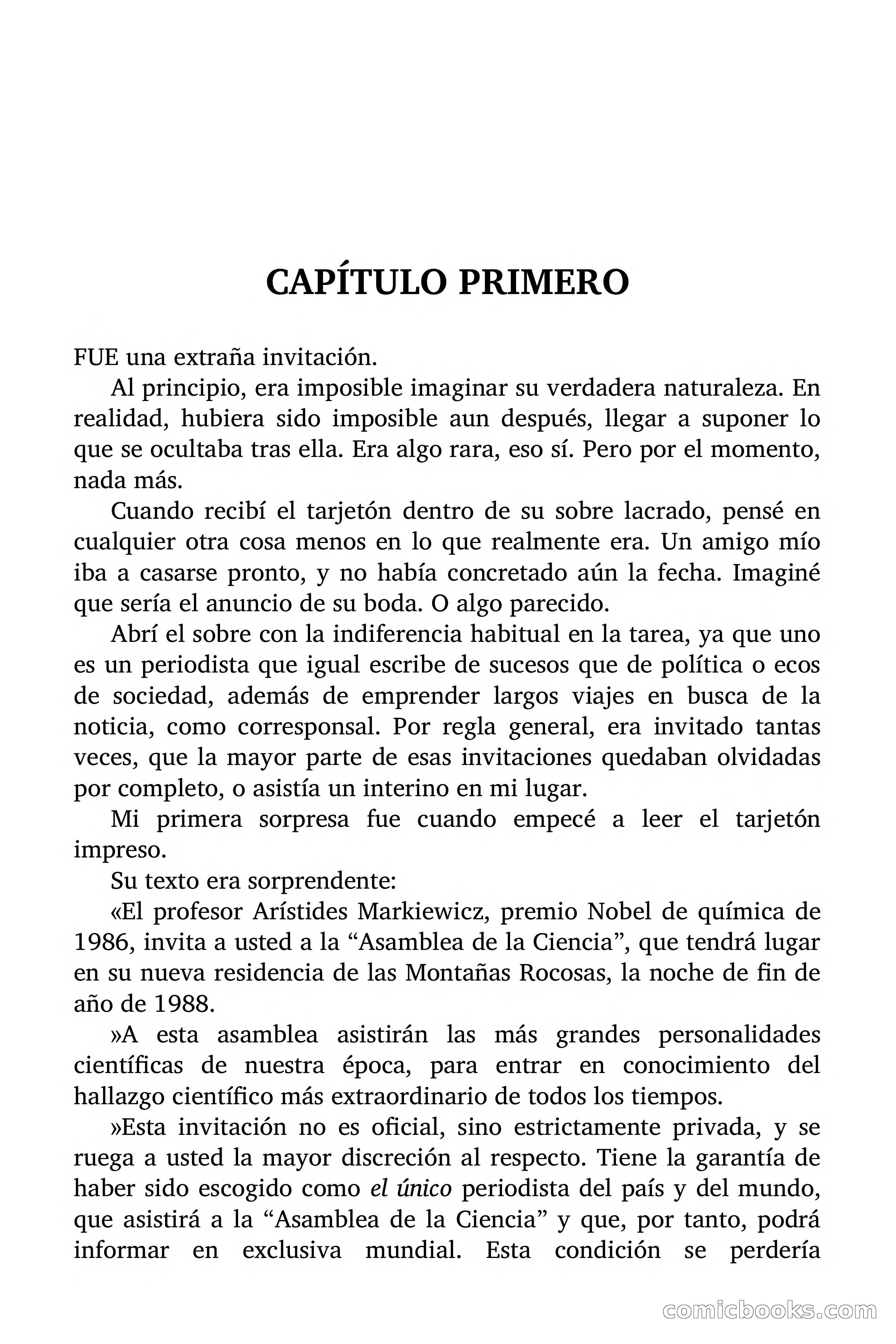 Las ratas están locas (The Rats Are Crazy) — page 8 of 87