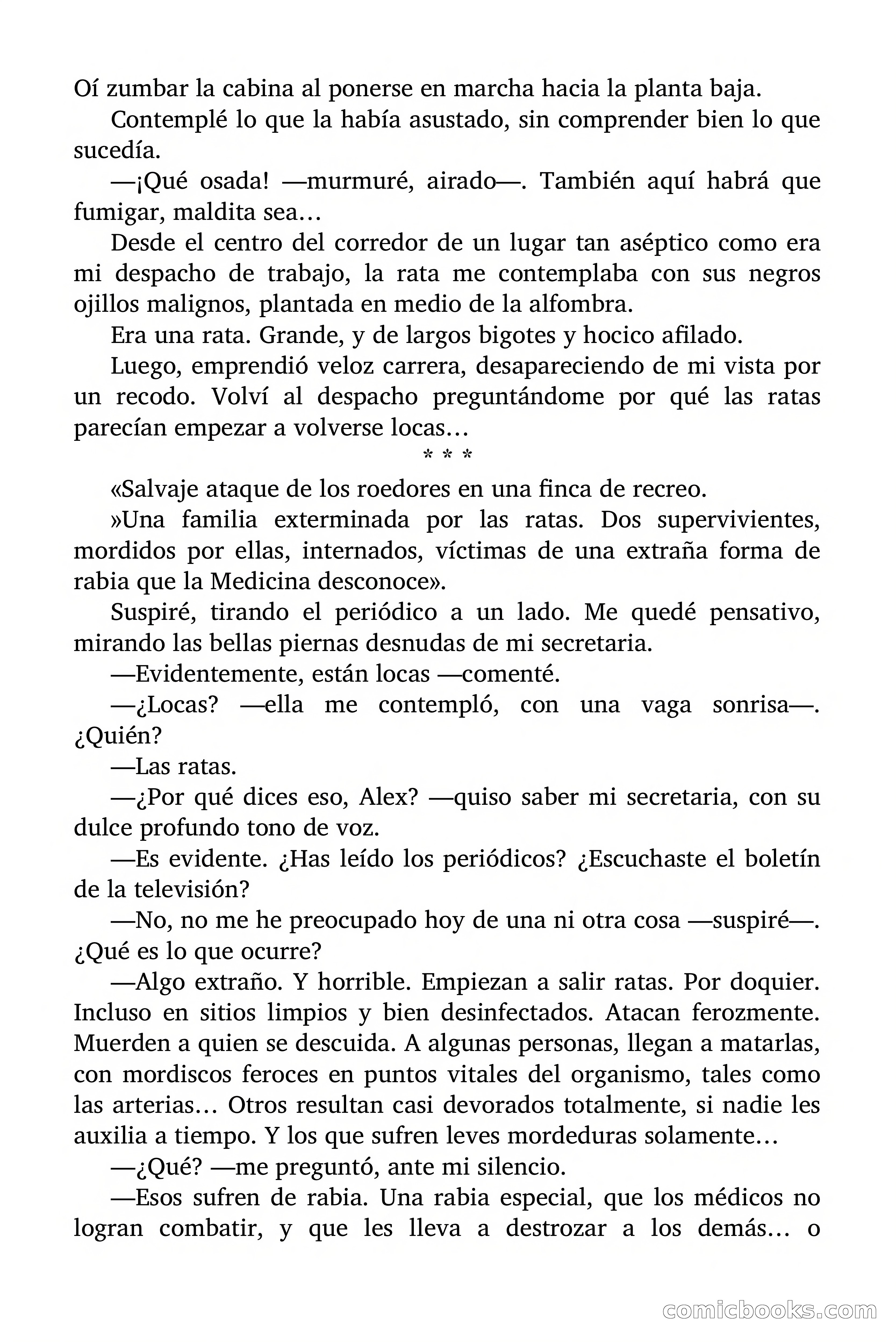 Las ratas están locas (The Rats Are Crazy) — page 48 of 87